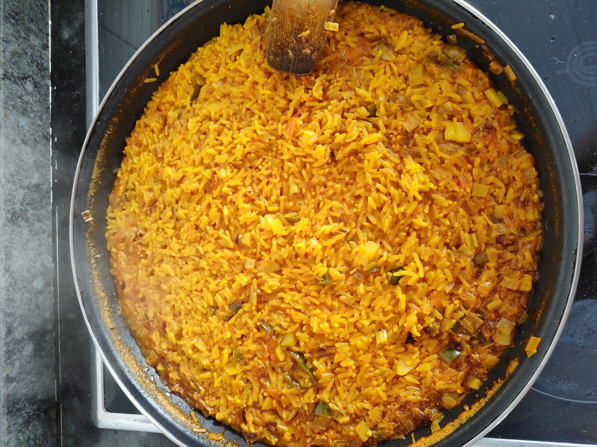 Arroz con verduras