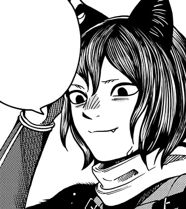 A random screencap of izutsumi from the dungeon meshi manga or anime, actual alt text coming soon hopefully