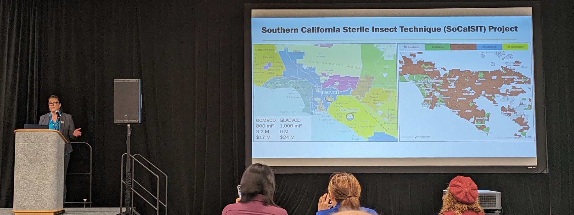 Amber Semrow of Orange County Mosquito and Vector Control District reminding us that Aedes mosquitoes are no longer new to southern California residents