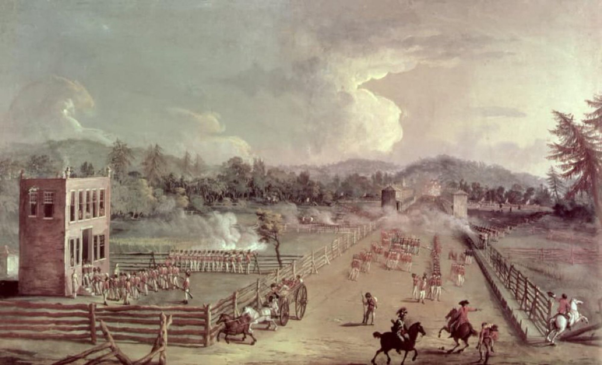 The Battle of Germantown.