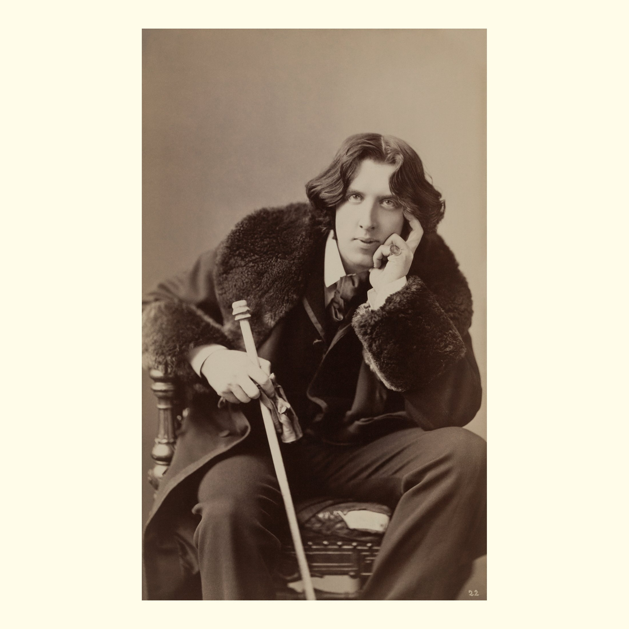 Oscar Wilde (16 October 185430 November 1900) was an Irish poet and playwright. After completing his education in Ireland and the UK, Wilde became associated with the philosophy of aestheticism and then settled in London. 