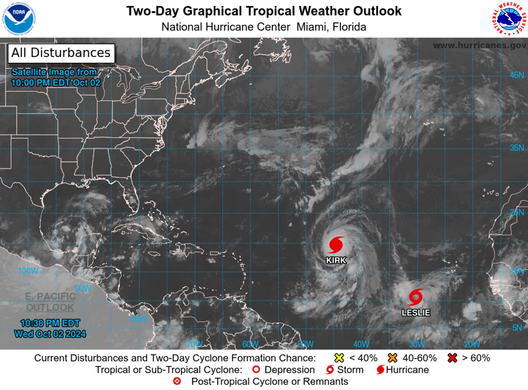 Atlantic 2-Day Graphical Outlook Image