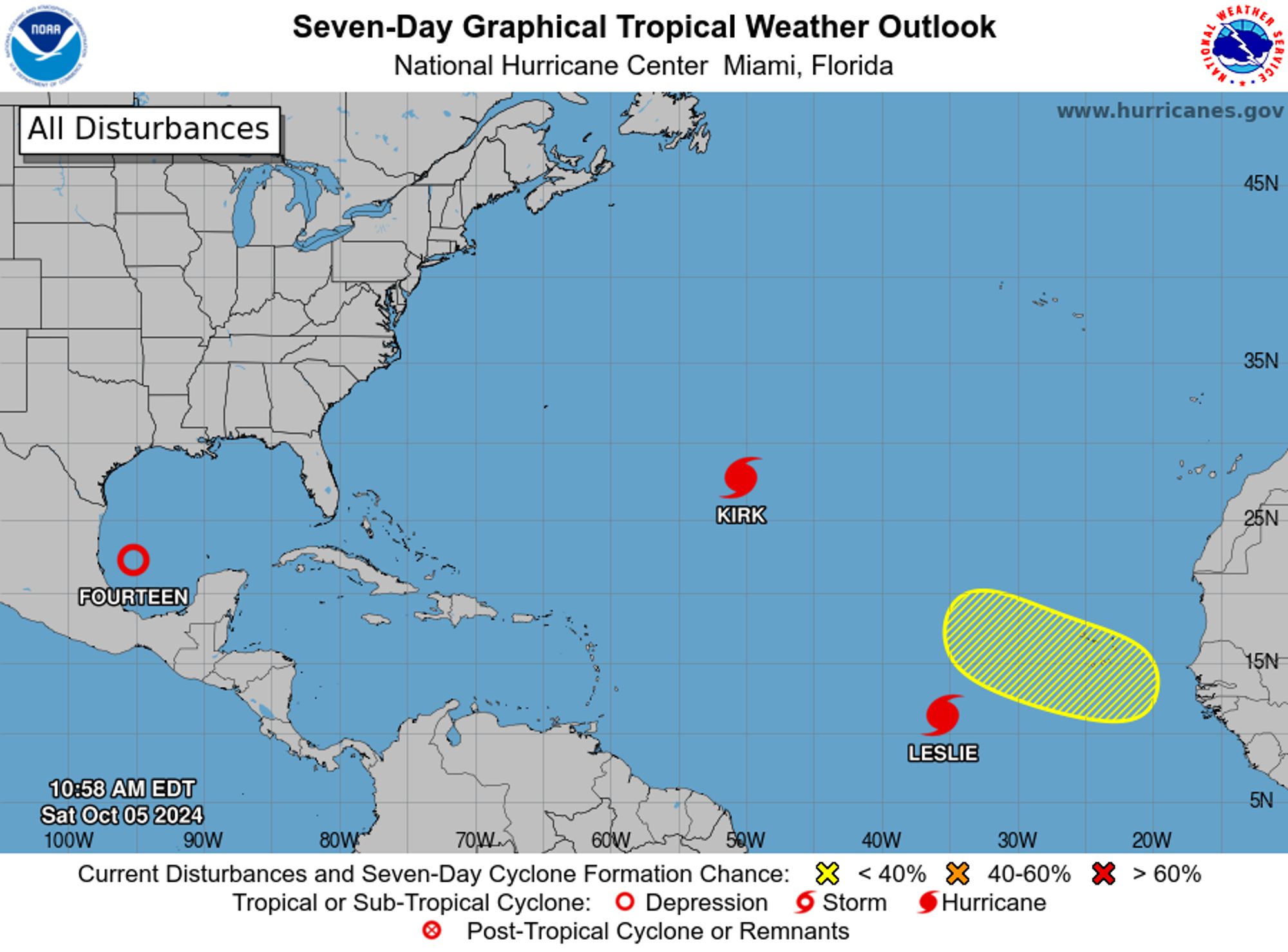 Atlantic 7-Day Graphical Outlook Image