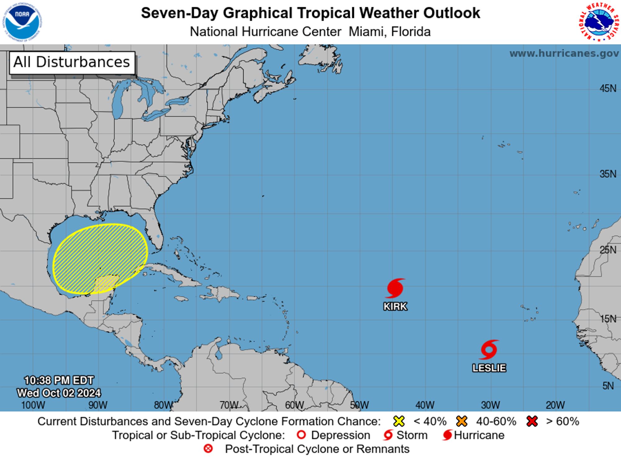 Atlantic 7-Day Graphical Outlook Image