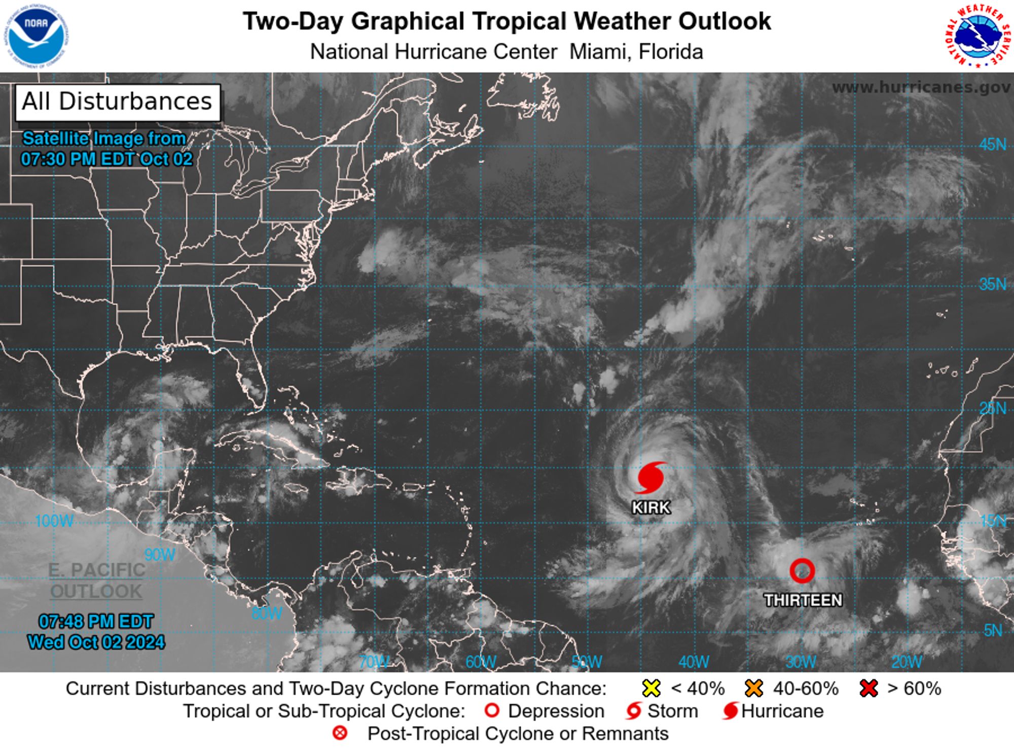 Atlantic 2-Day Graphical Outlook Image