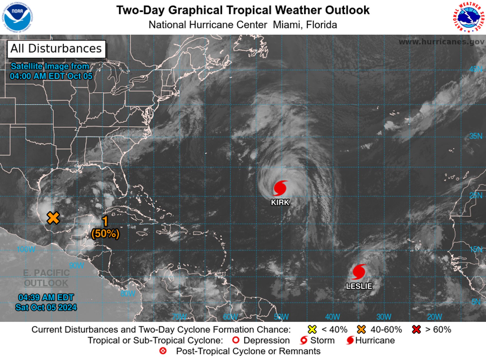 Atlantic 2-Day Graphical Outlook Image