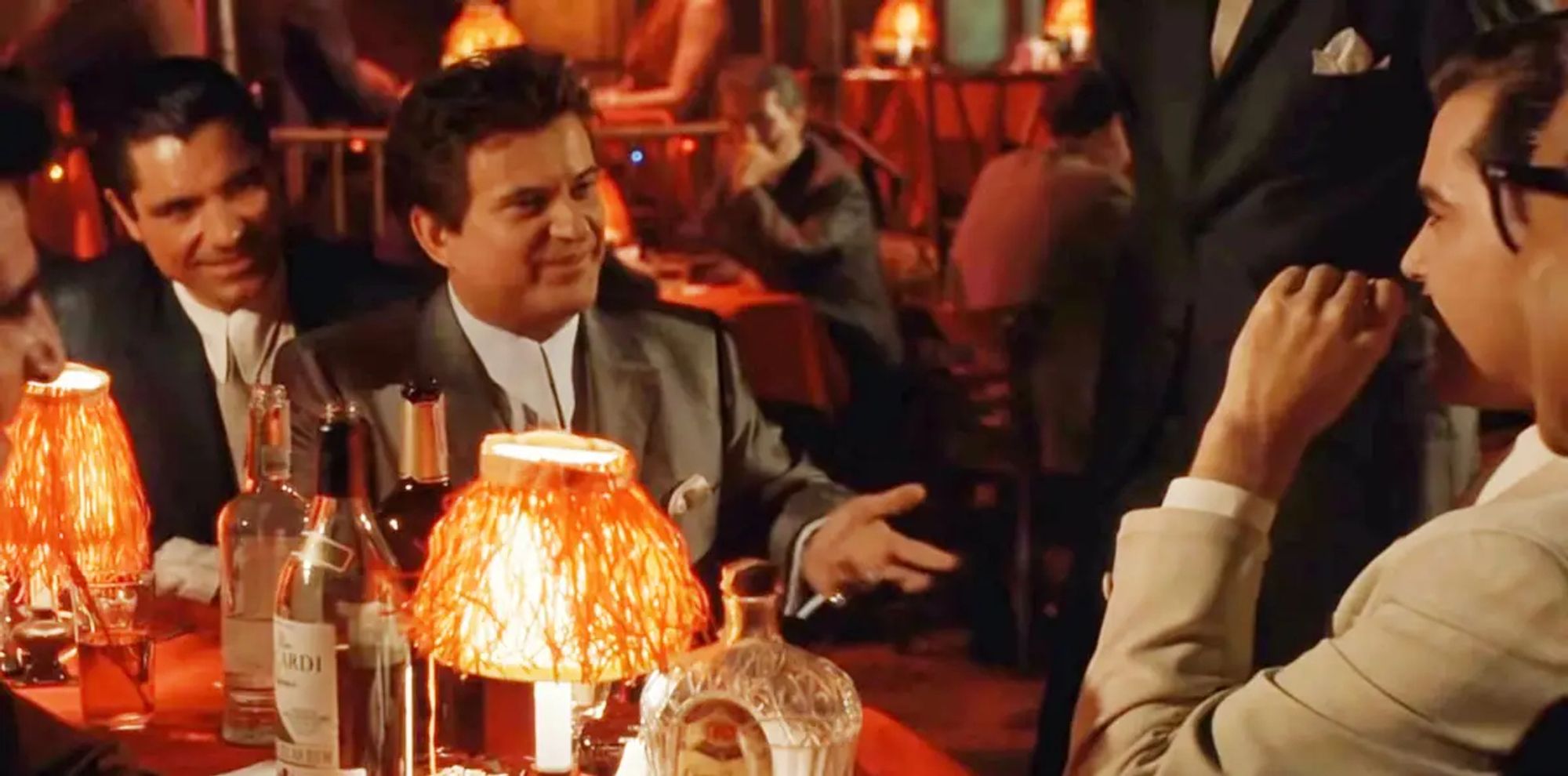 Joe Pesci as Tommy in Goodfellas, in the famous "I'm funny?" scene.