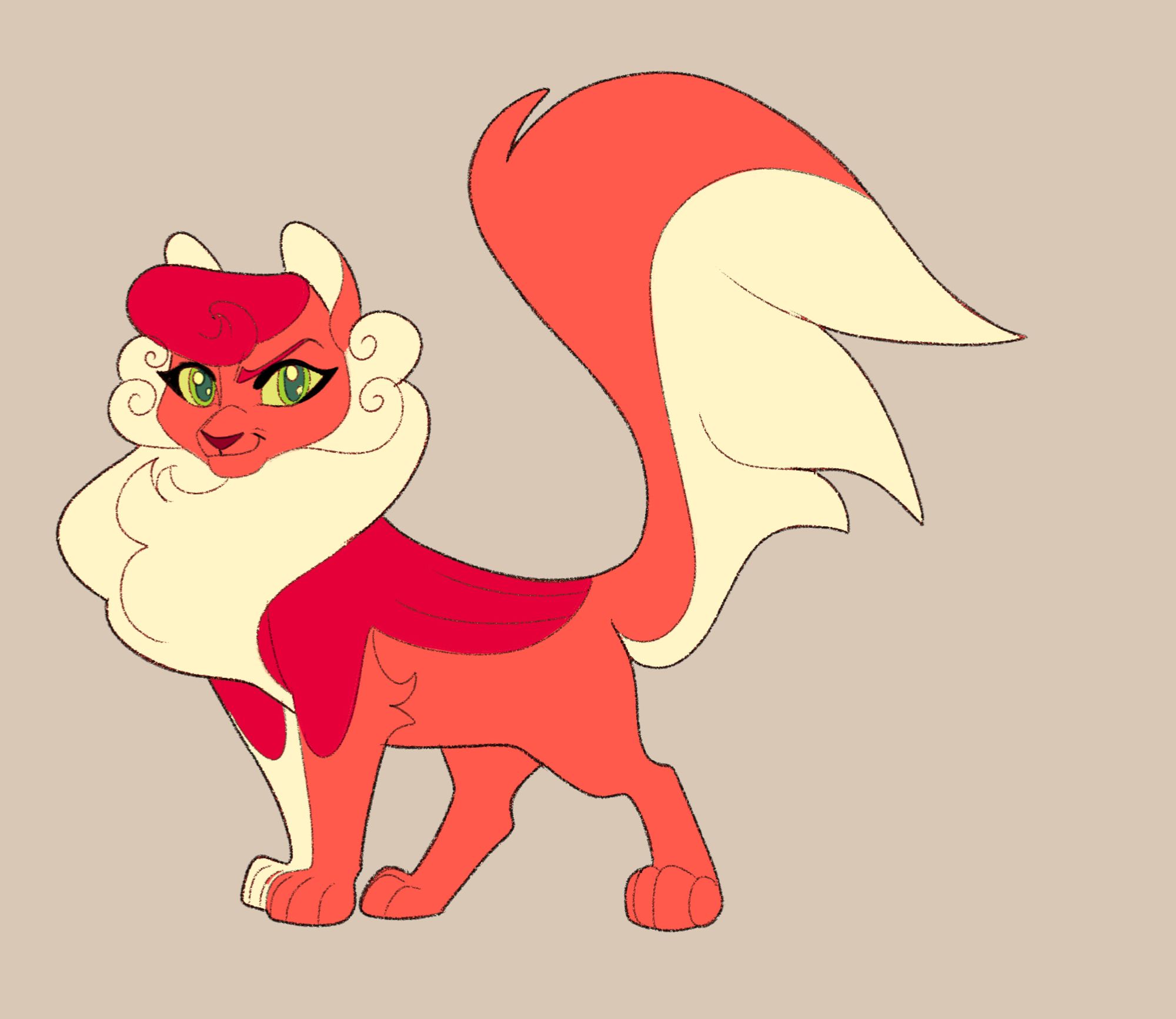 Warrior cats character Squirrelflight now Squirrelstar for a New Prophecy MAP