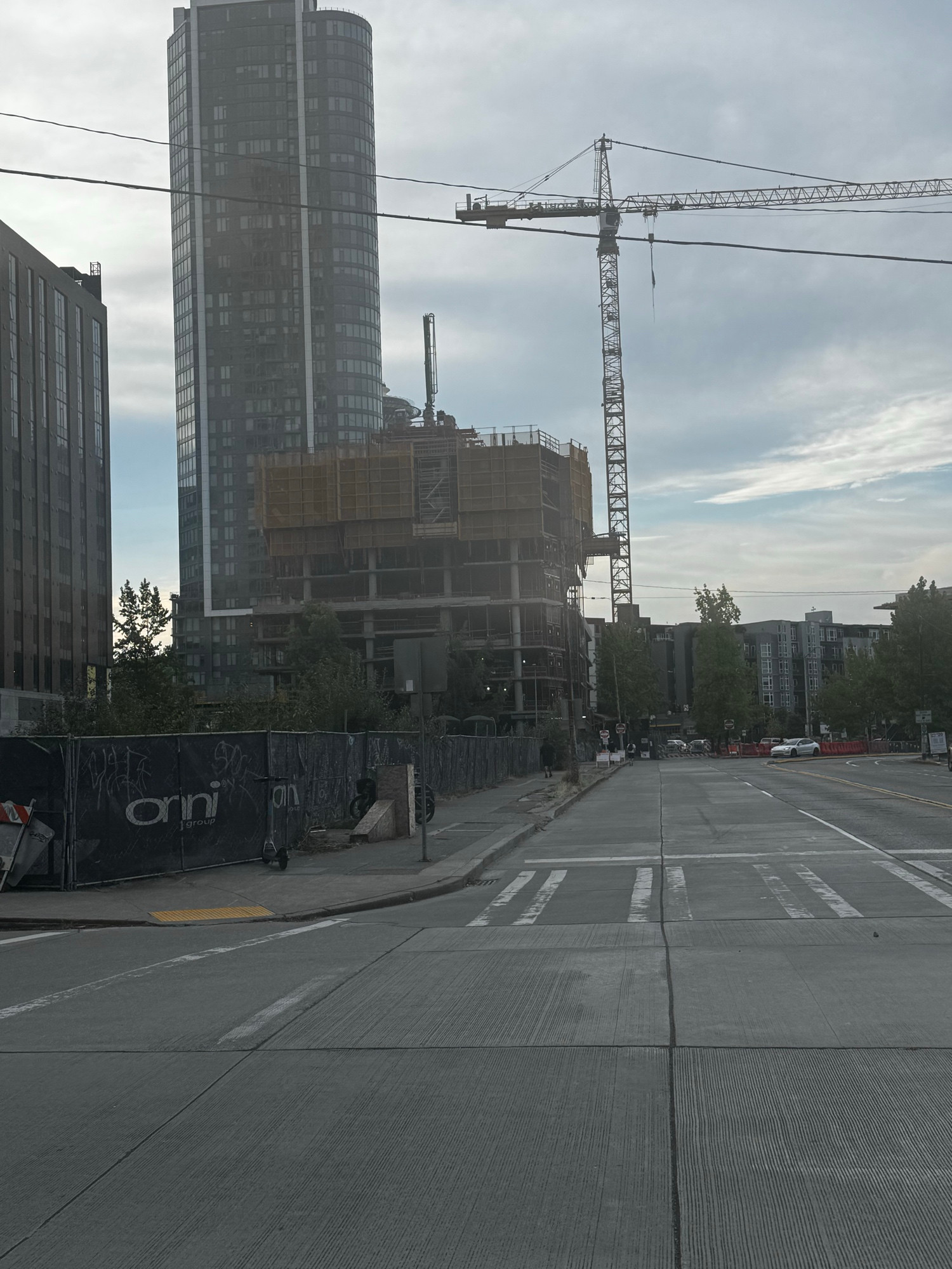 Apartment under construction in SLU. Picture taken on Aug 29 2025