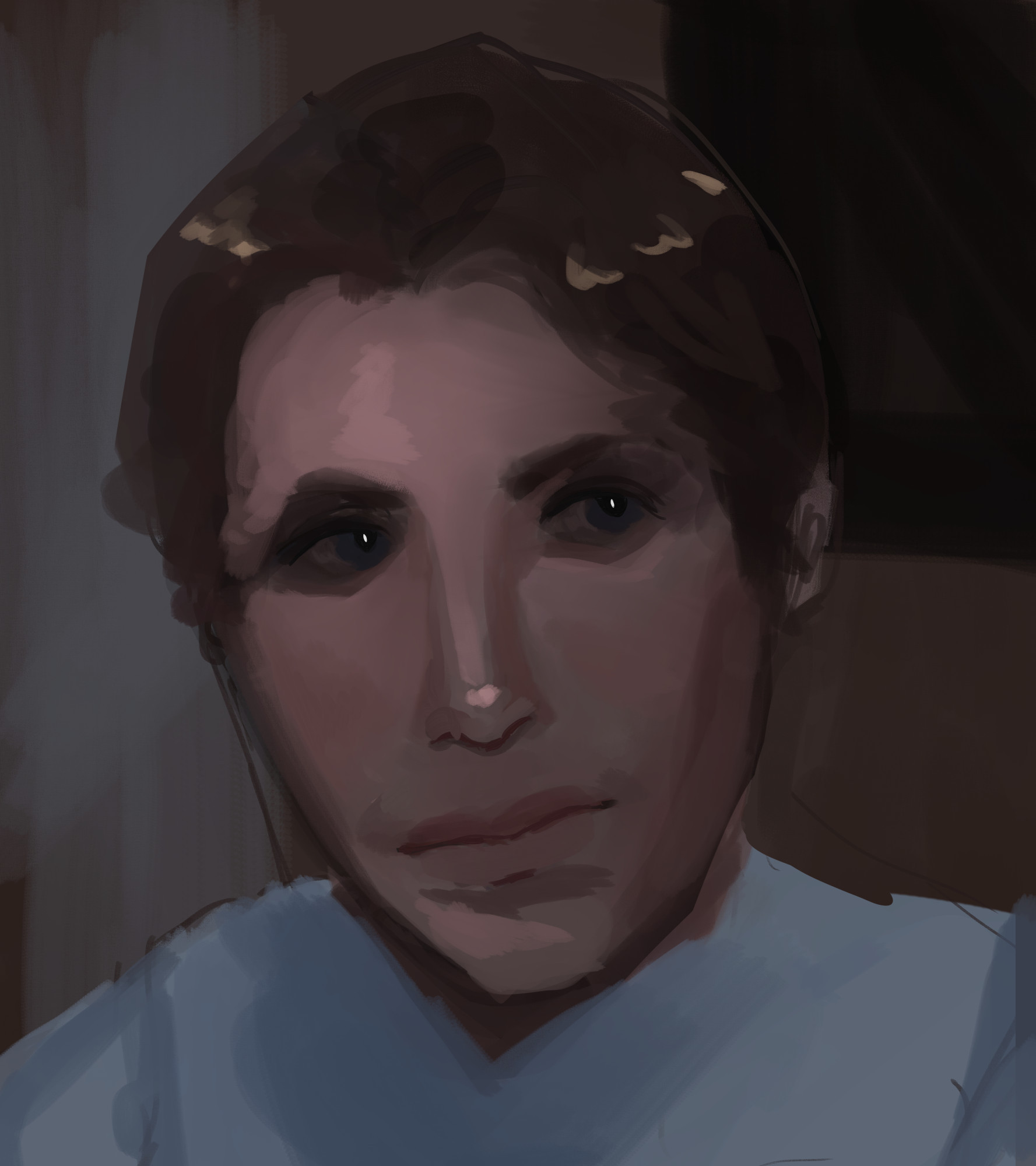 painting of jerma985 in neutral light