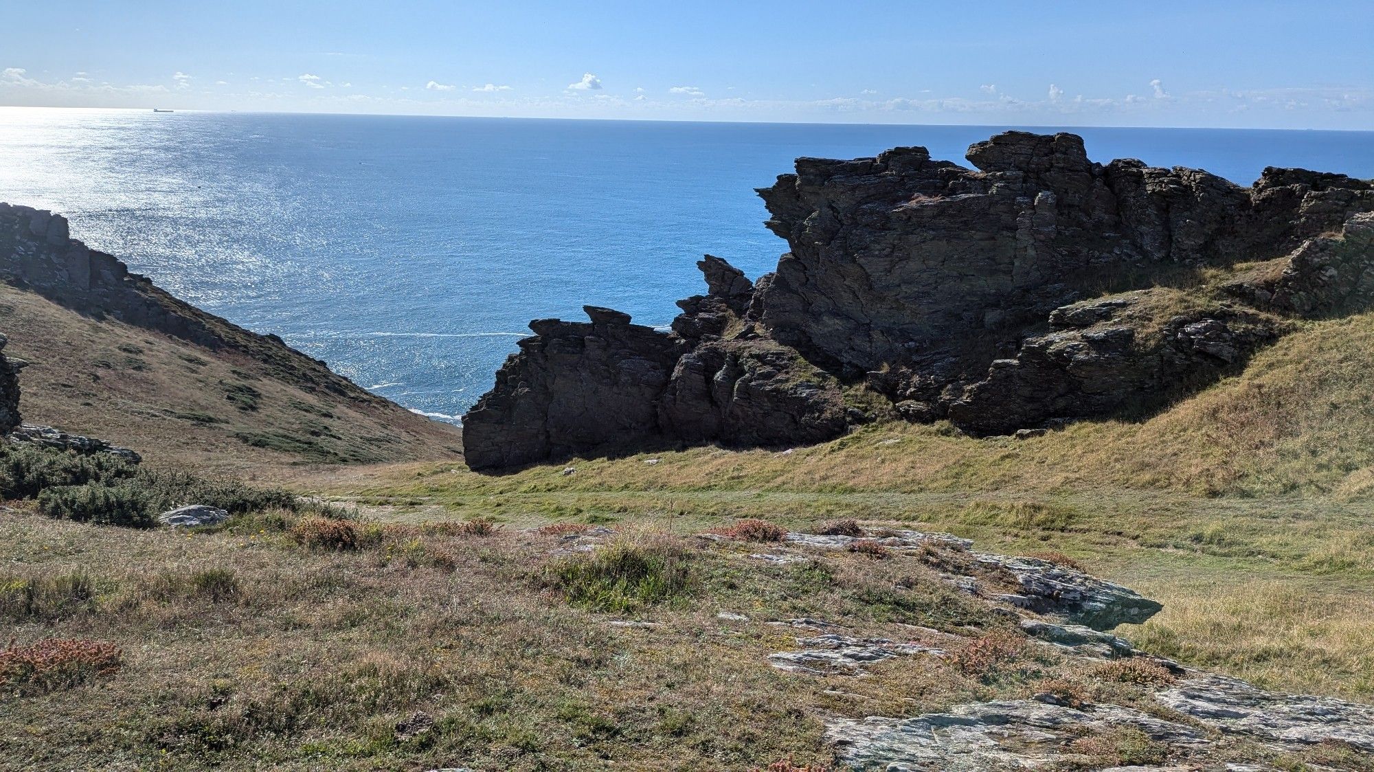 Nice Devon rocks by the coast