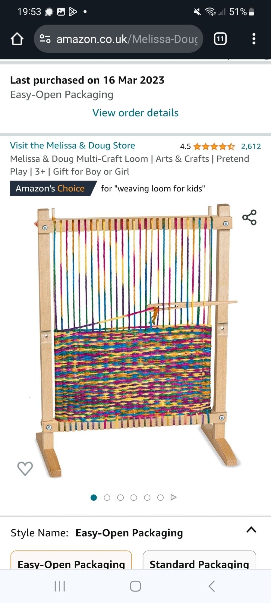 Children's loom