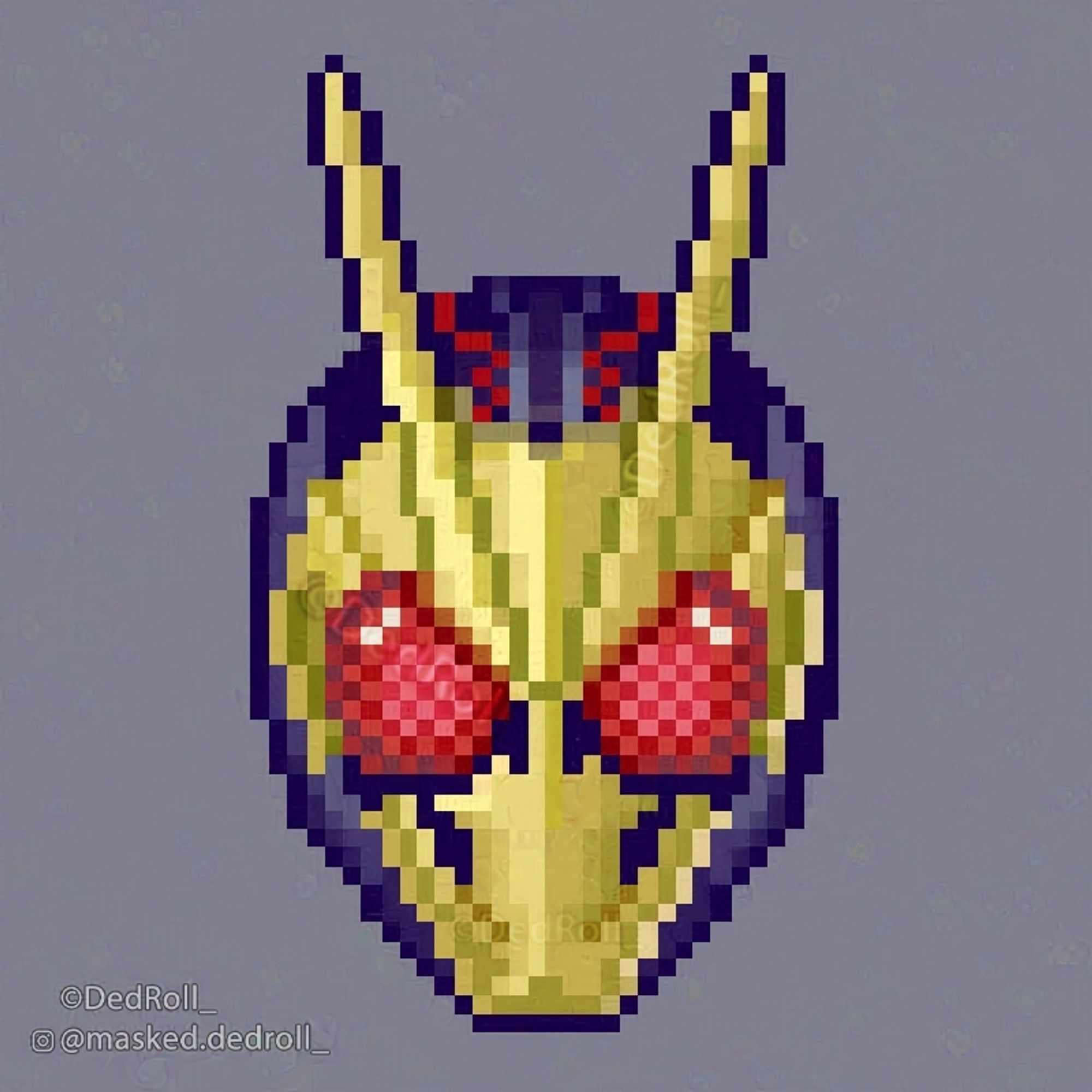 Kamen Rider Zero-One pixel art