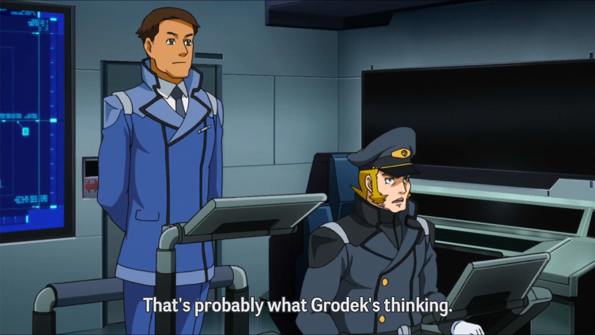 Stoller: "That's probably what Grodek's thinking."