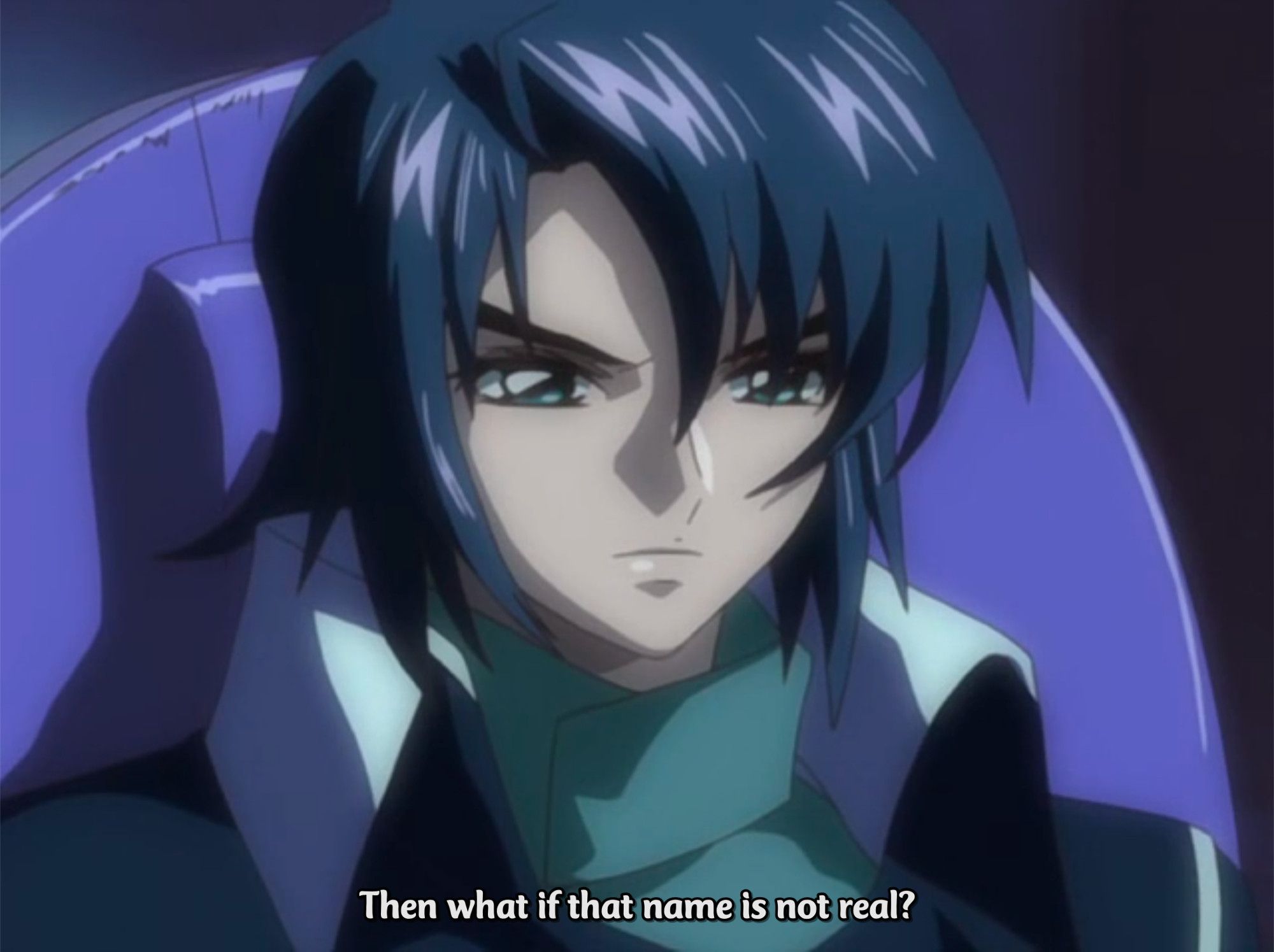 Durandal: "Then what if that name is not real?"