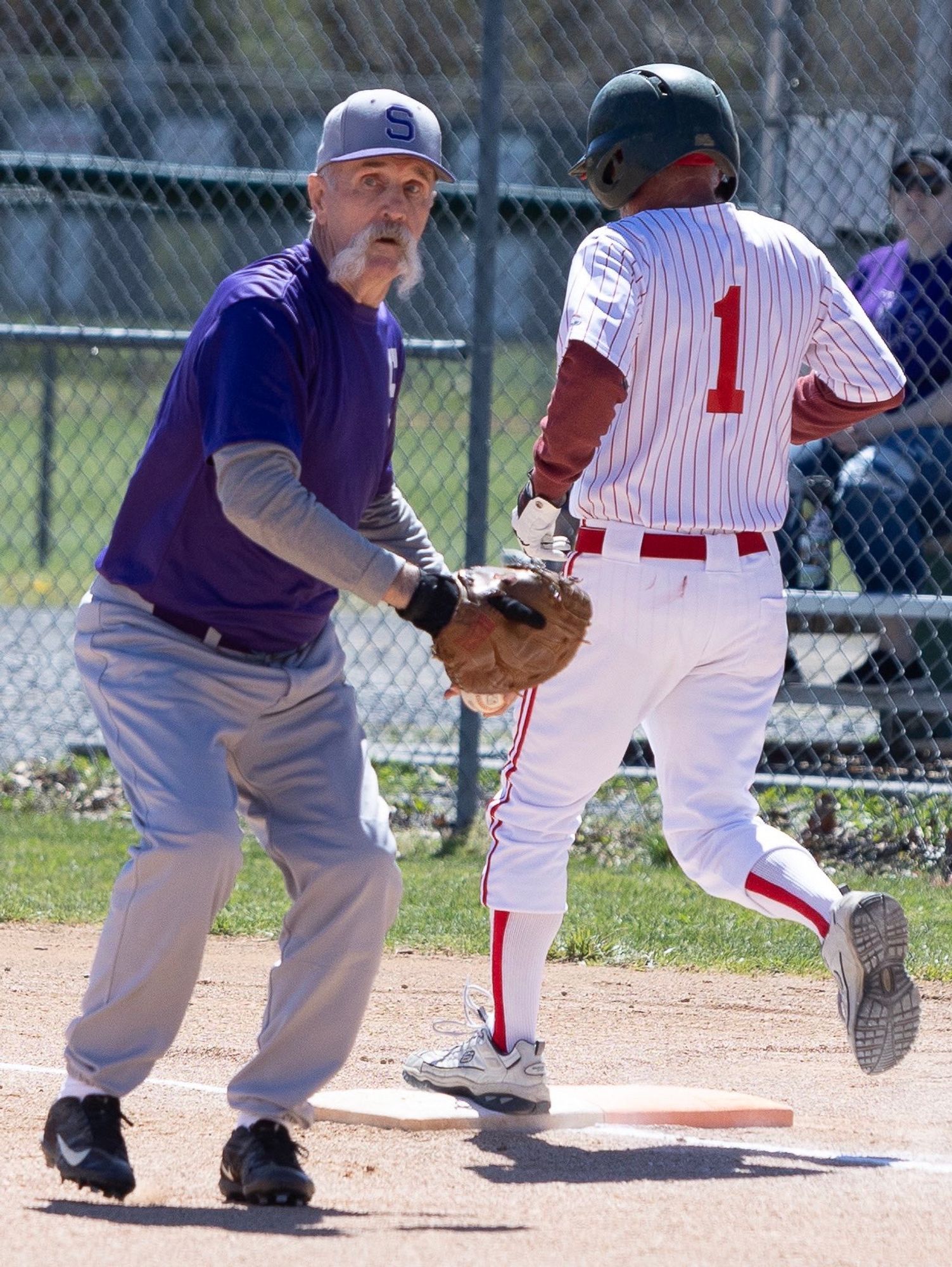 Old Timer baseball game