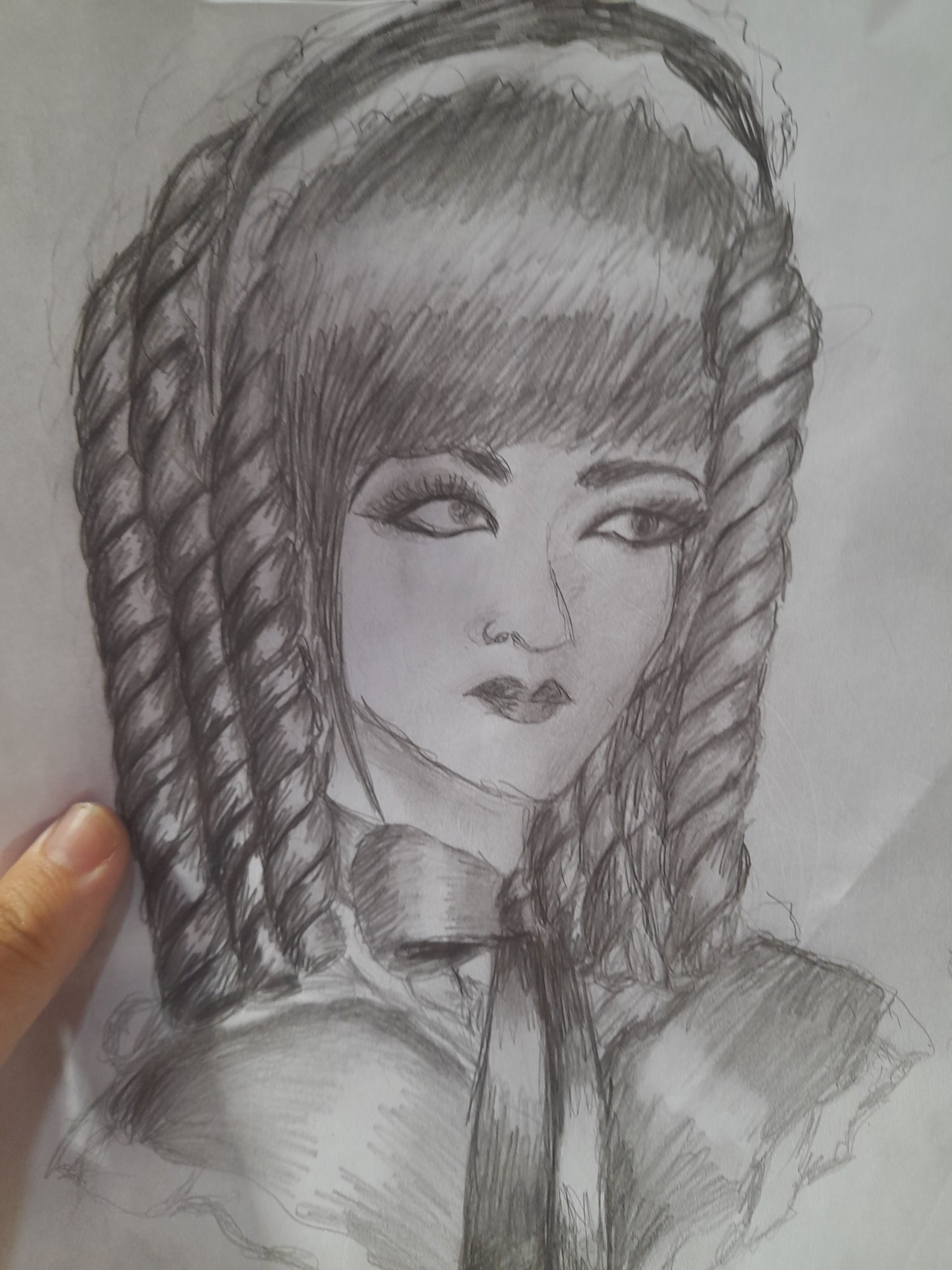 Desenho do guitarrista da banda visual kei japonesa Malice Mizer, conhecido como Mana-Sama.