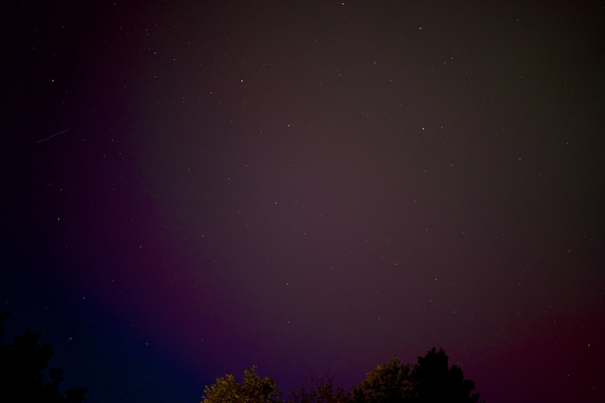 The sky outside my house the other day