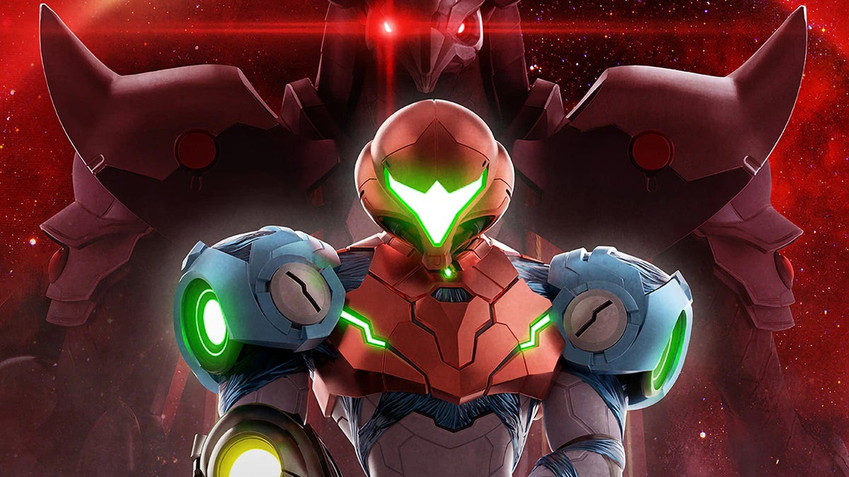 Metroid Dread key art