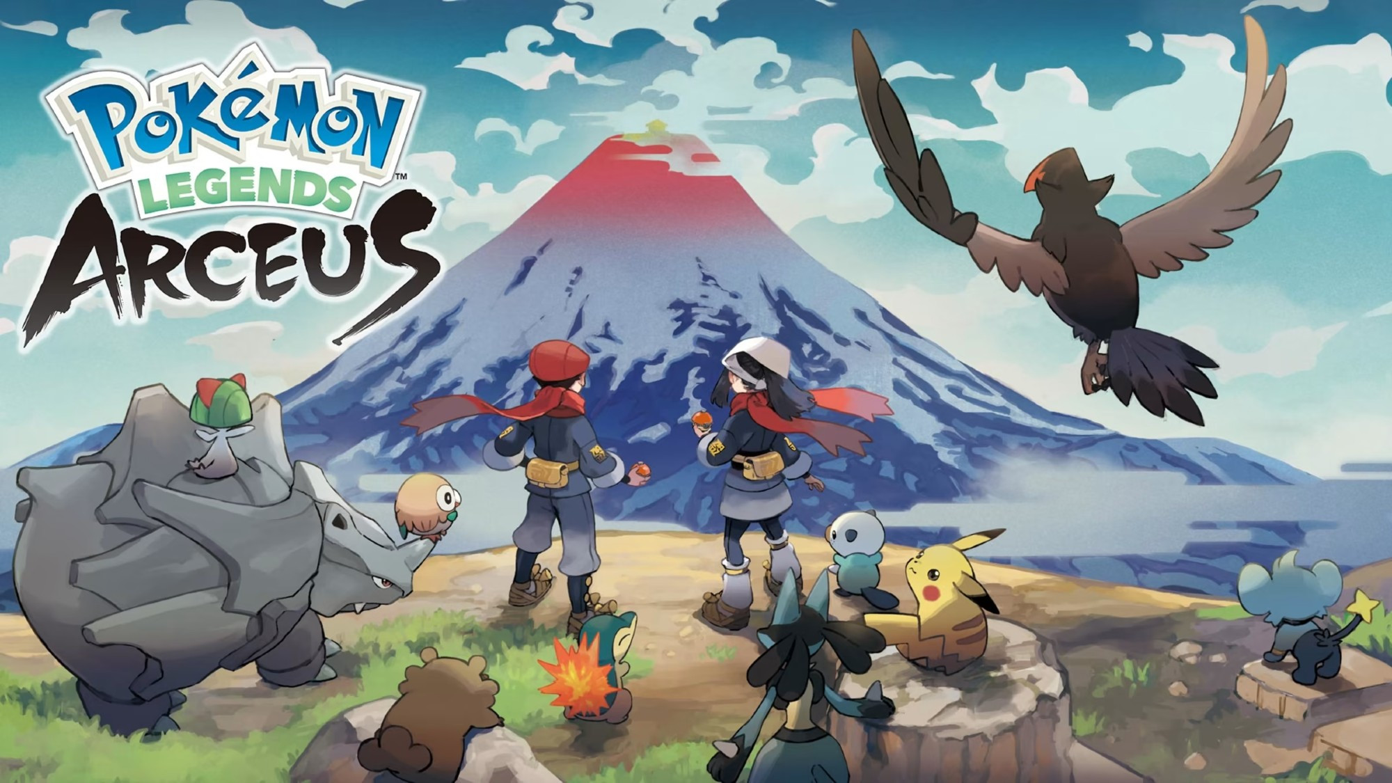 Pokemon Legends Arceus Nintendo Switch key art