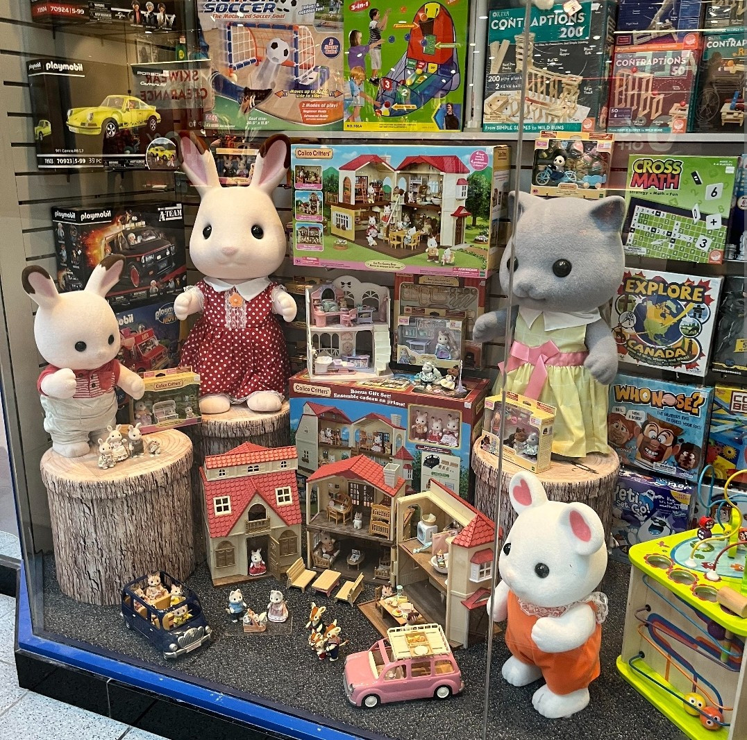 Giant calico critters 