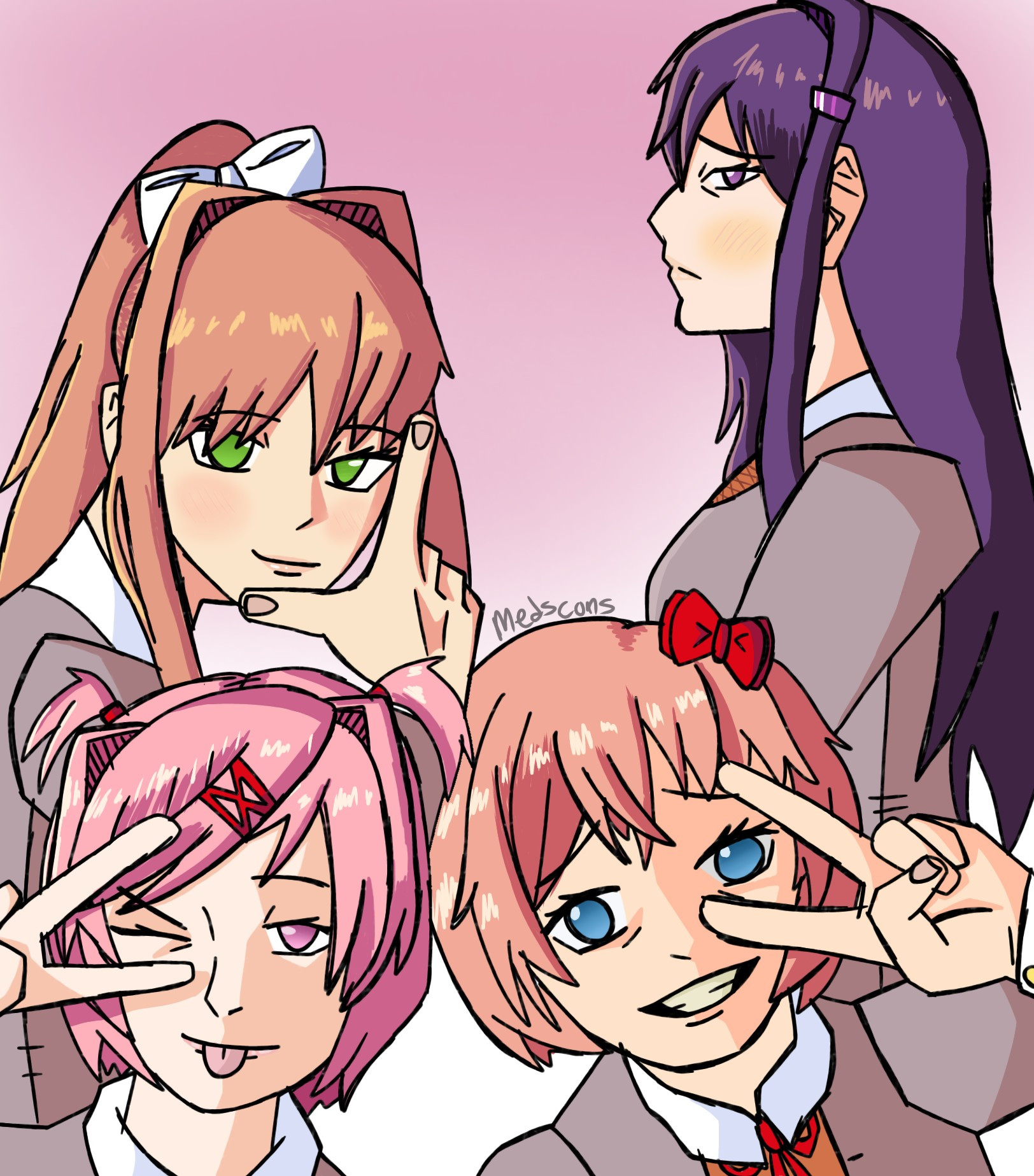 Ddlc cast!!