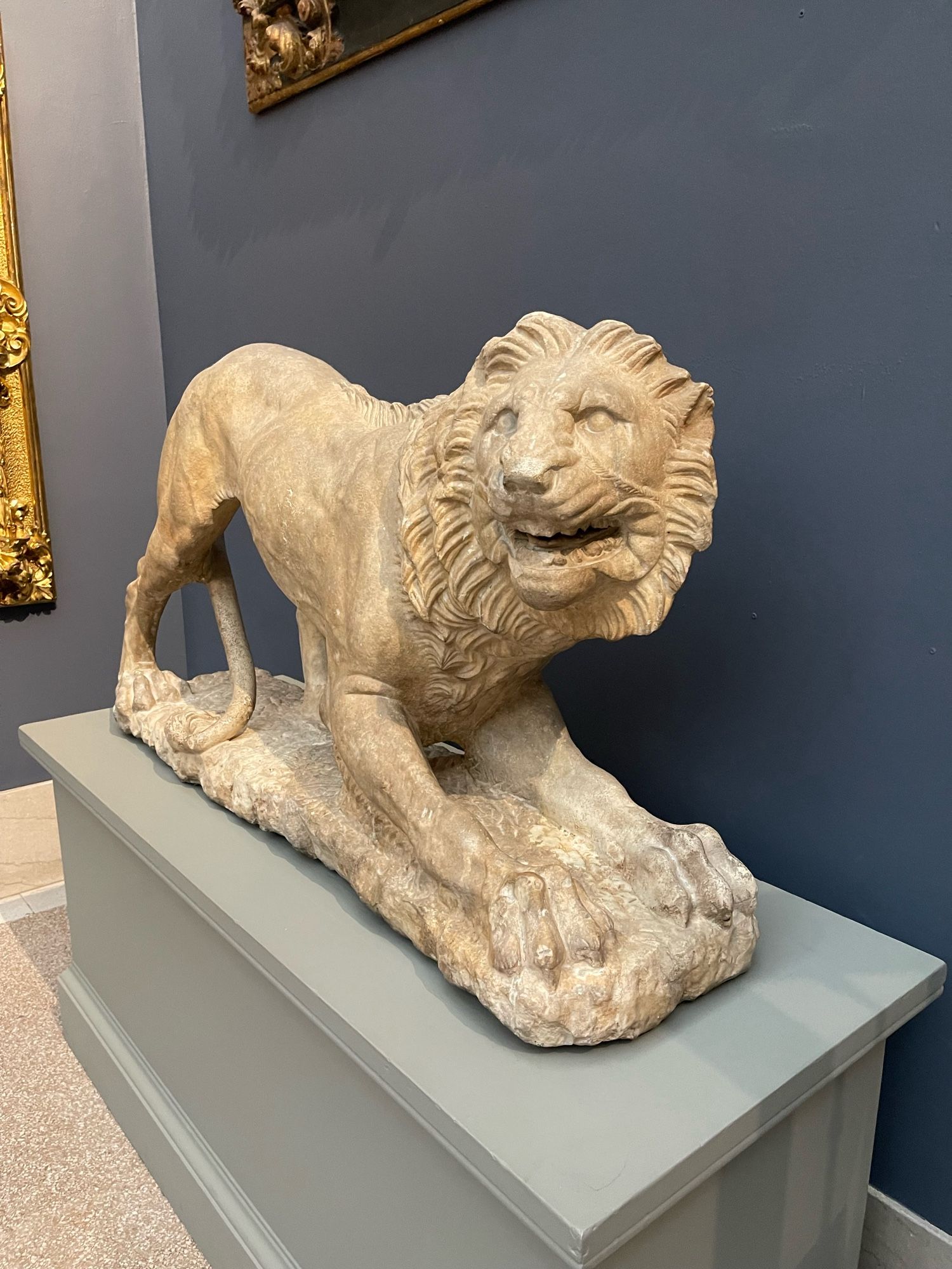 Marble lion