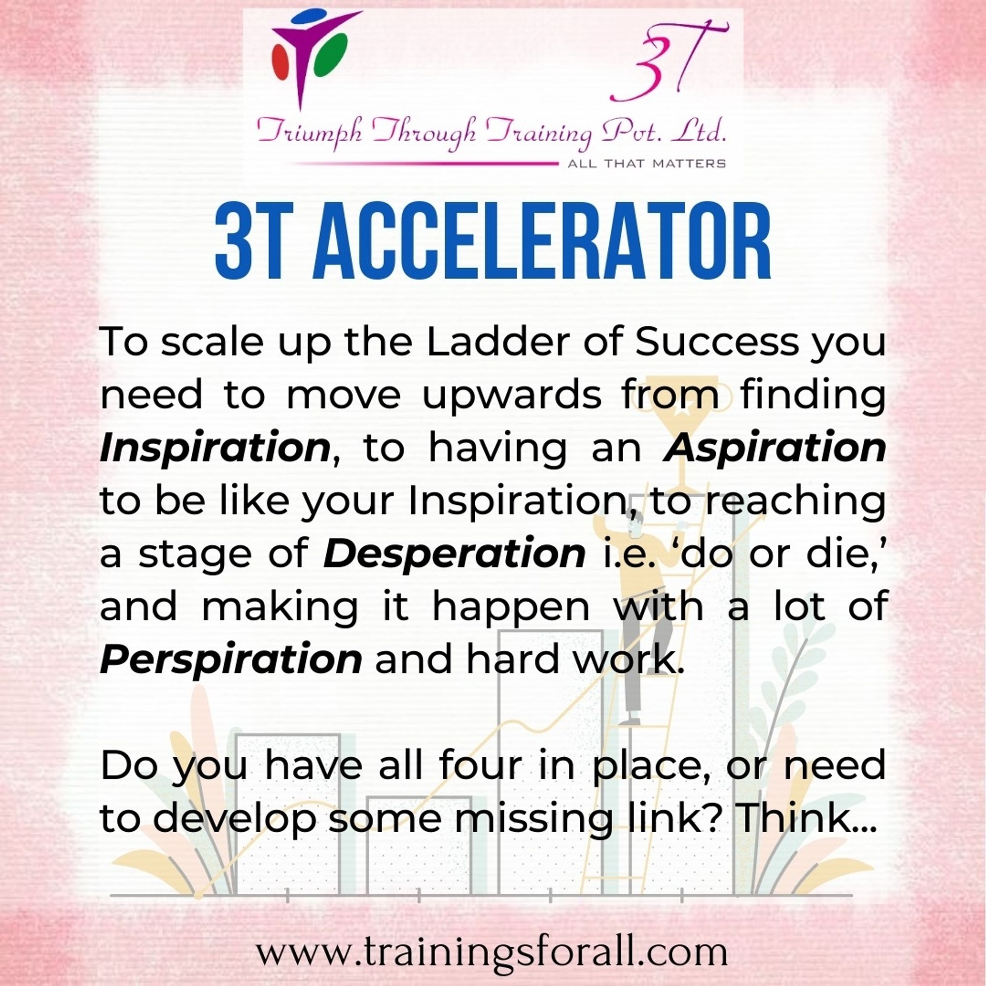 Triumph through Training 3T Accelerator