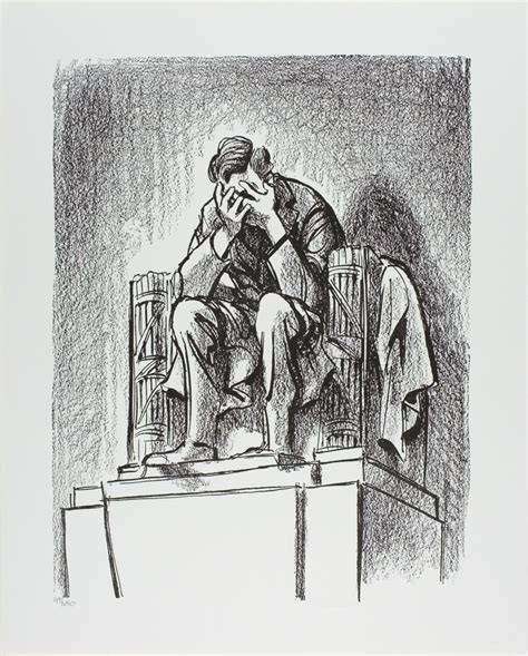 Bill Mauldin's weeping Lincoln (1963)