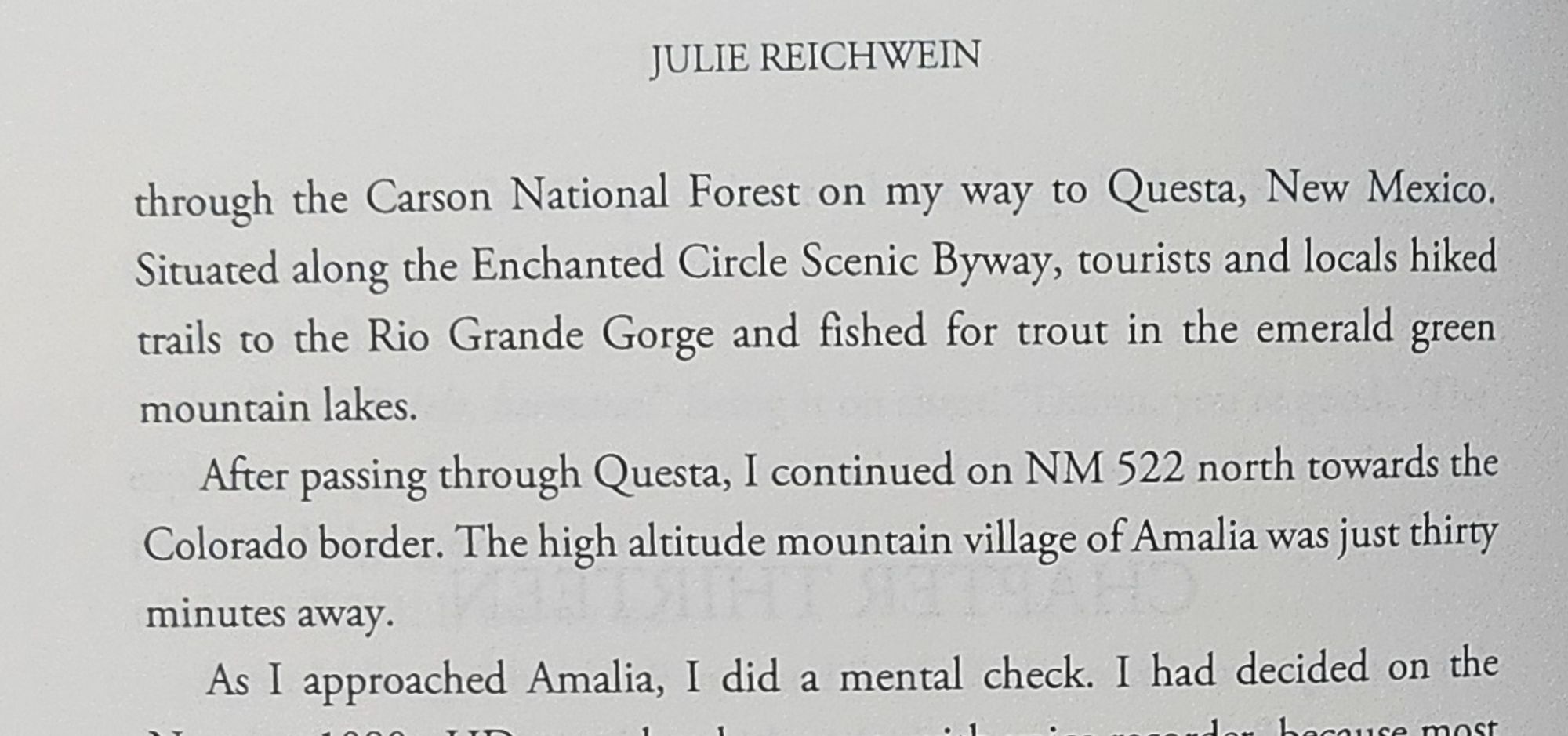 through the Carson National Forest on my way to Questa, New Mexico,. Situated along the Enchanted Circle Scenic Byway… After passing through Questa, I continued on NM 522 north towards the Colorado border. The high altitude mountain village of Amalia was just thirty minutes away