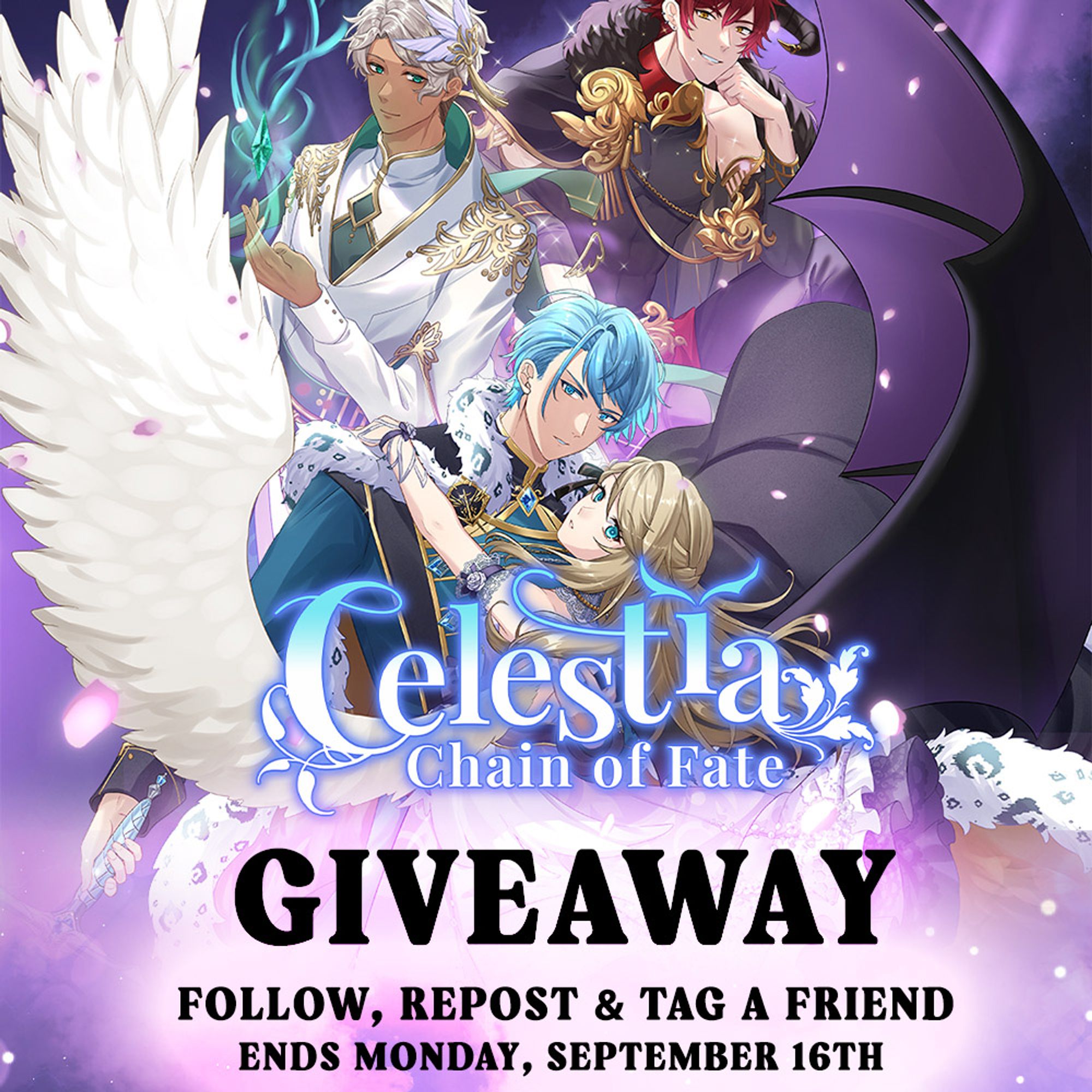 Celestria game art

Follow, repost & Tag a Friend
Ends Monday, September 16th