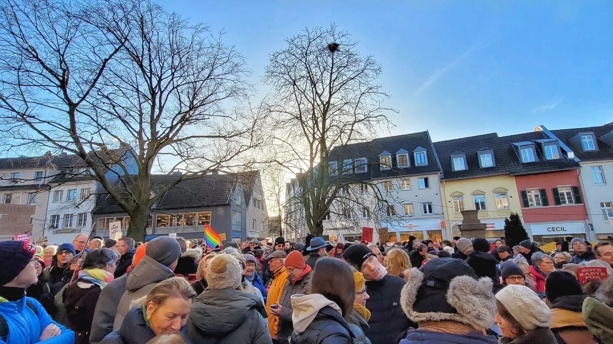 Demo gegen Rechts #niewiederistjetzt