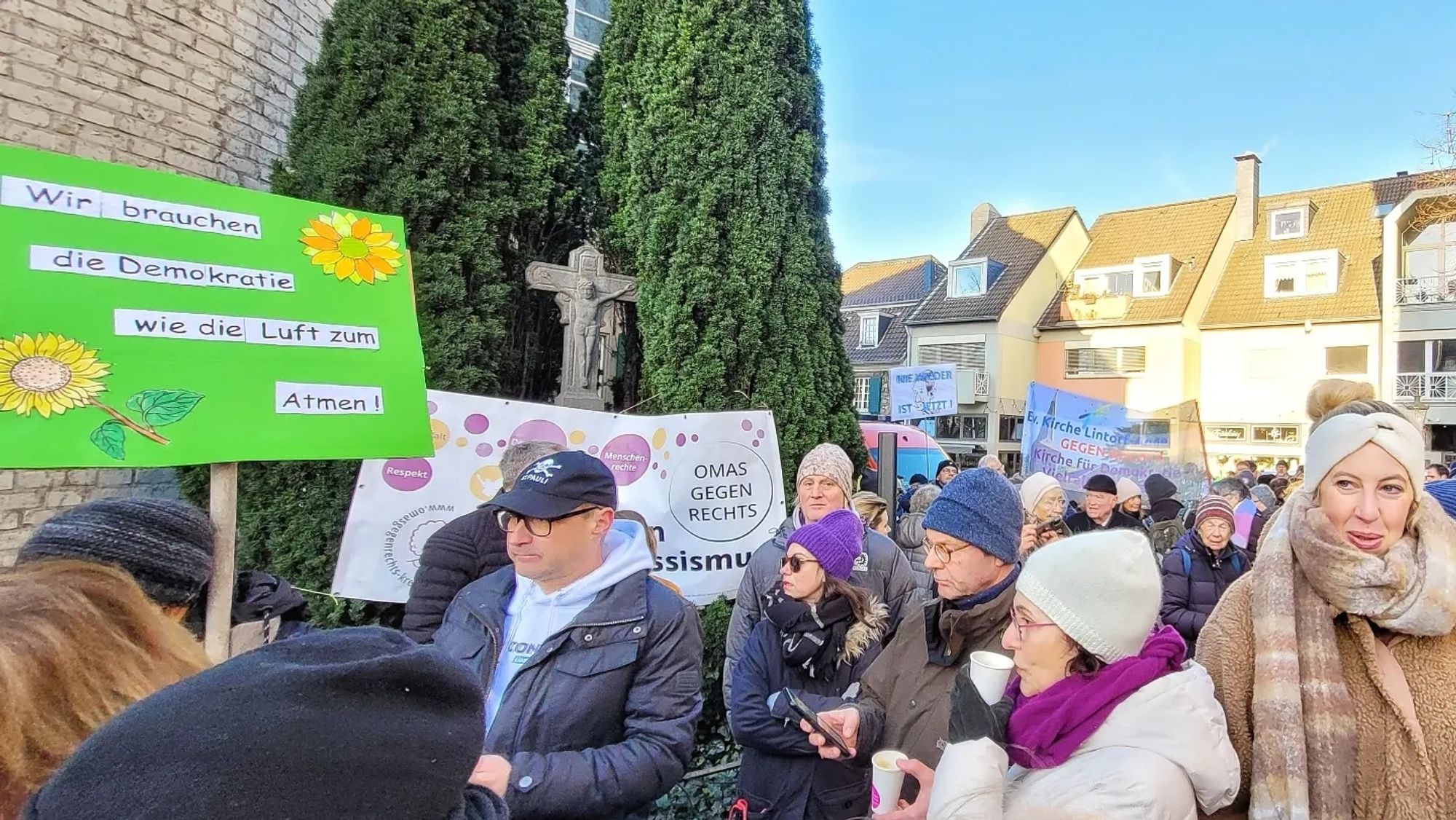 Demo gegen Rechts #niewiederistjetzt