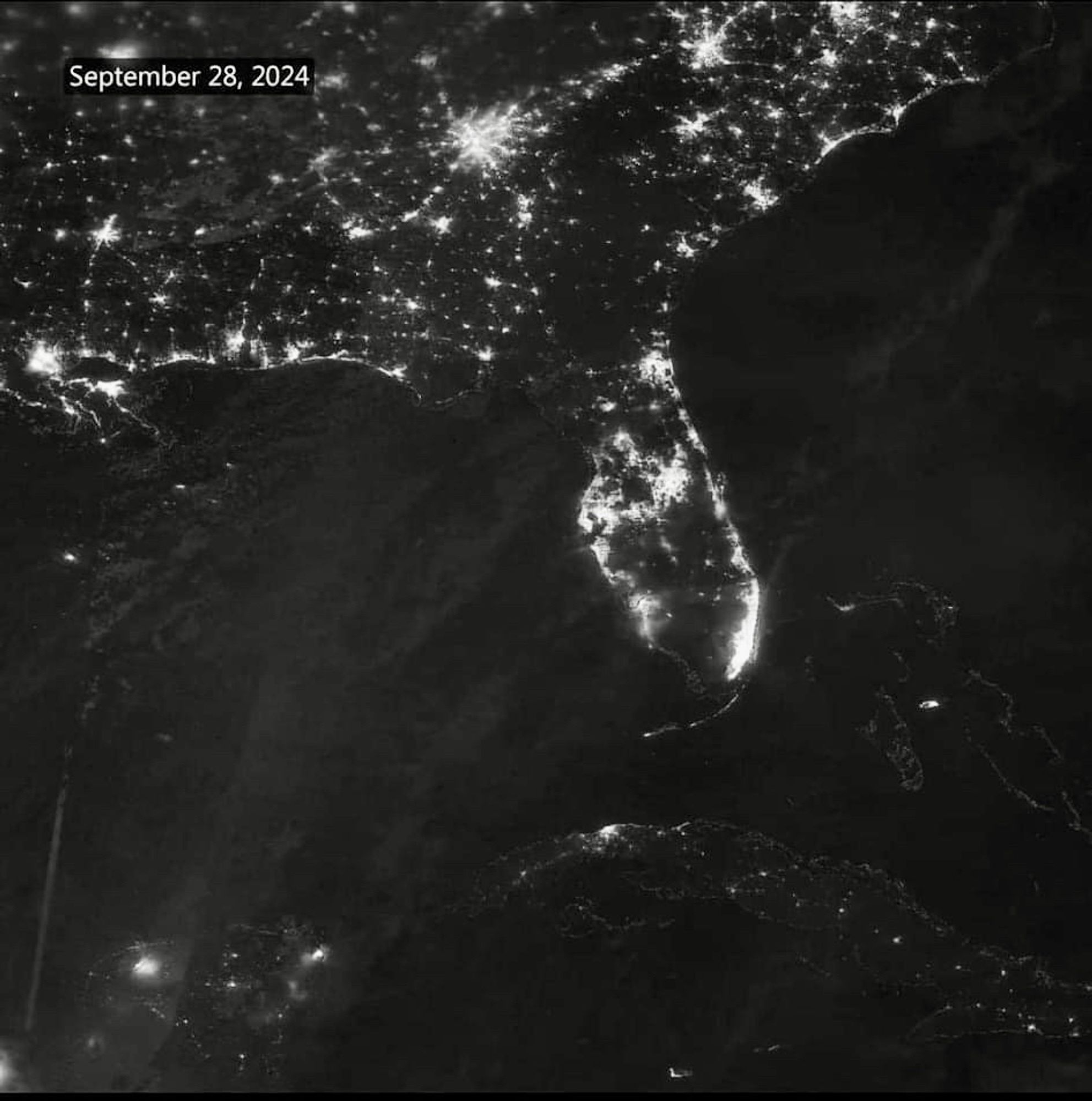 Space image of storm damage #NASA