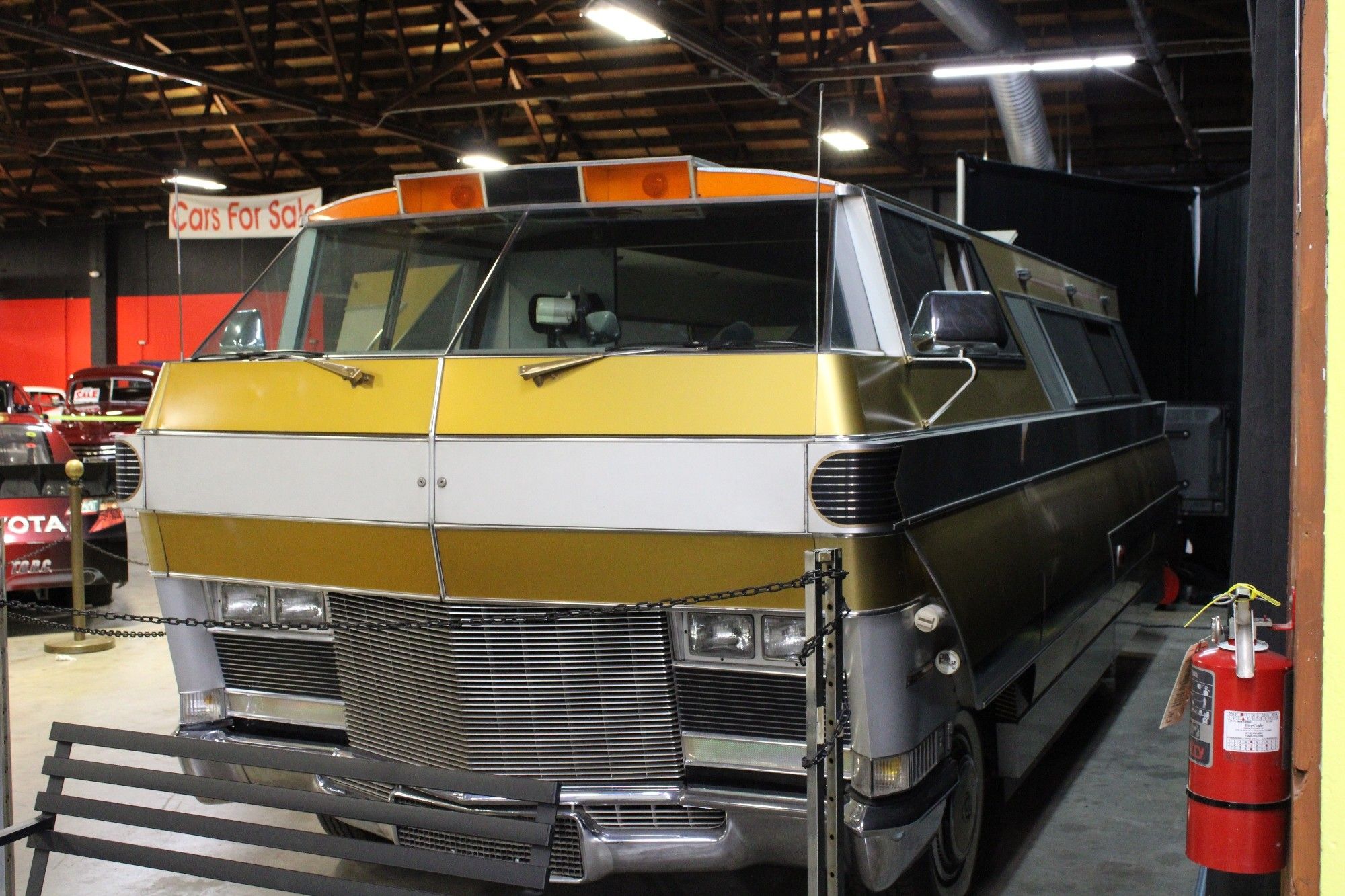 1978 Star Streak Motorhome, a custom RV. Its later twin resides in the RV/MH hall of fame museum in Indiana.