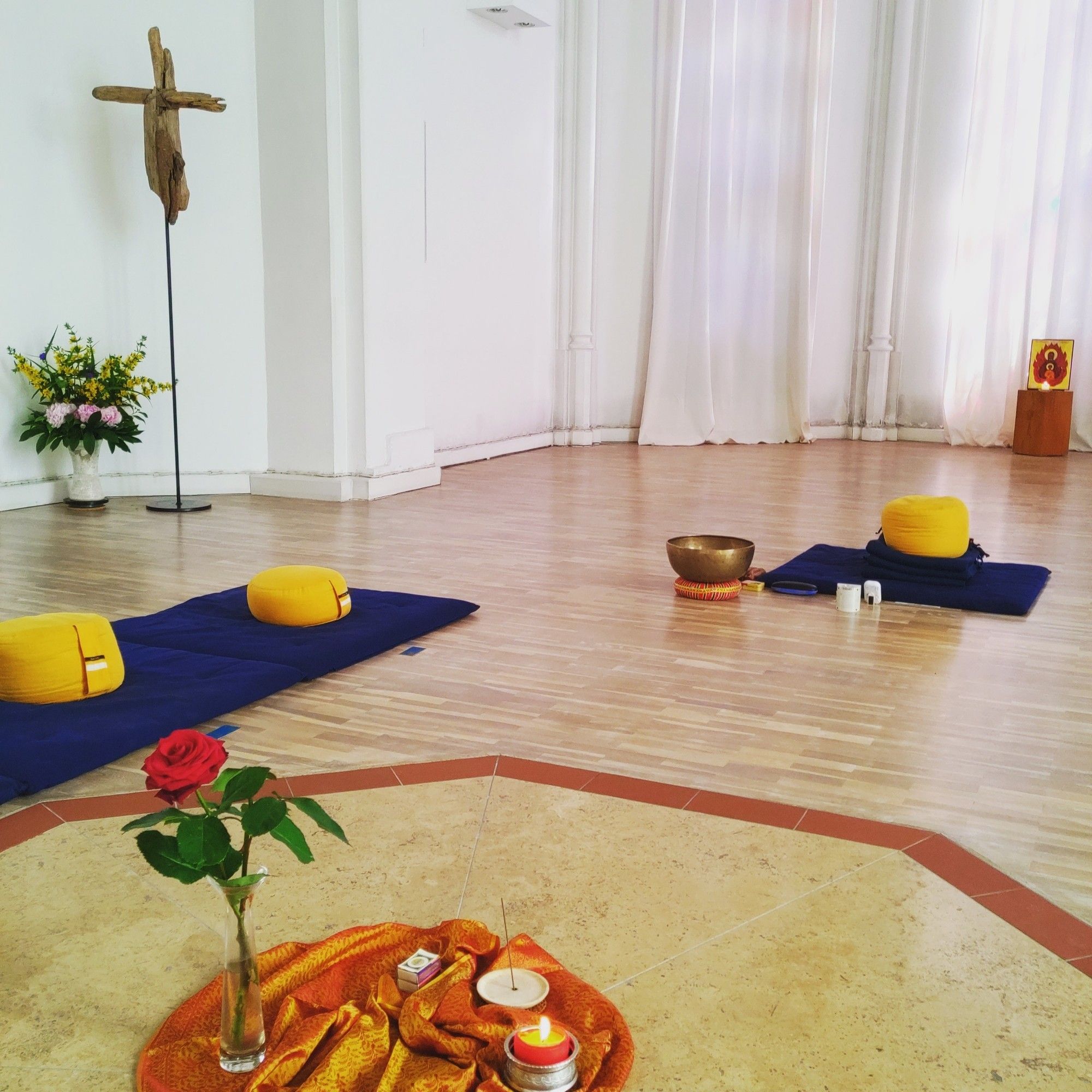 In der Kirche der Stille, Hamburg: Die meditative Mitte