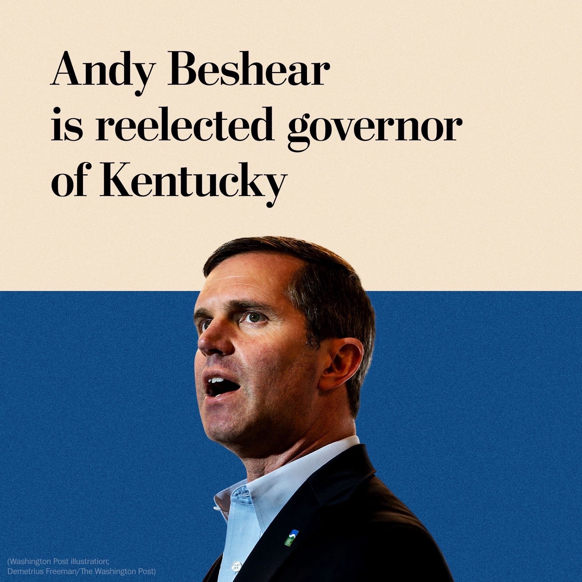 Andy Beshear is reelected governor of Kentucky