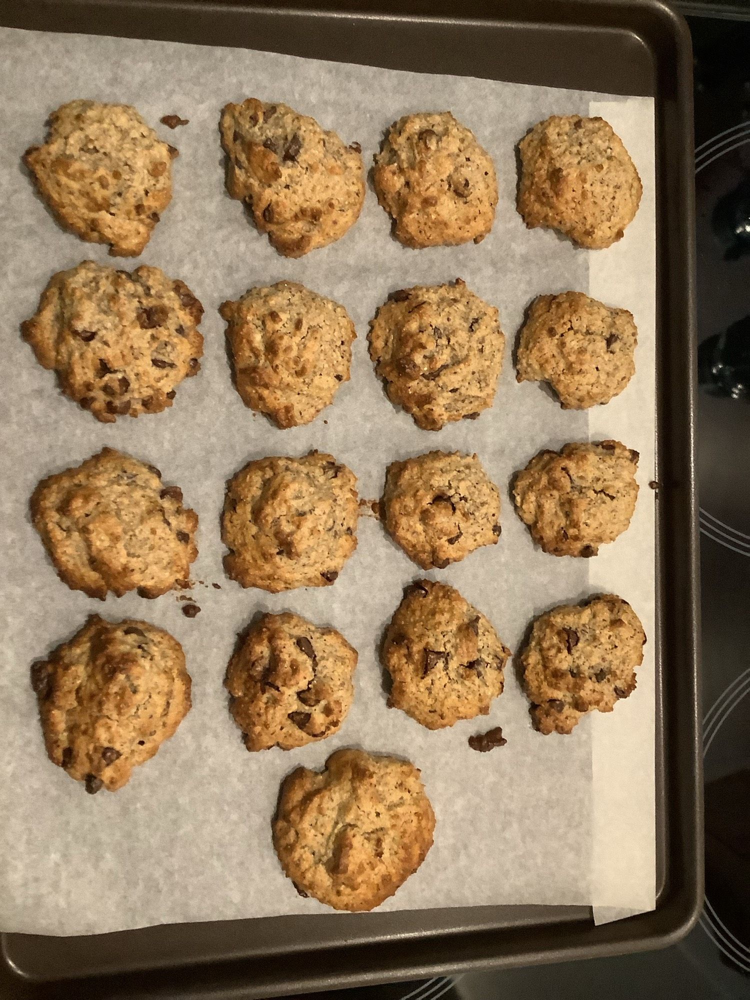 Cookies amandes et noisettes