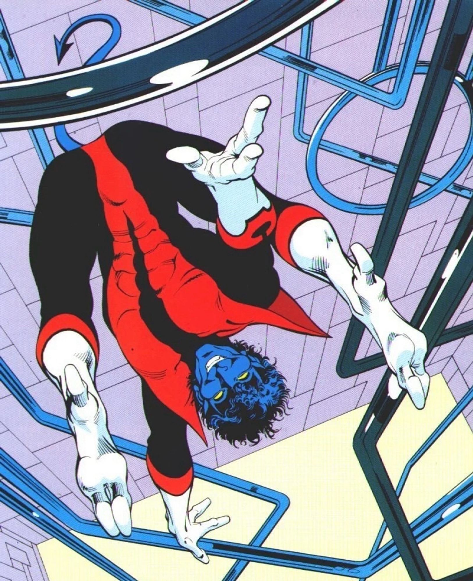 Nightcrawler drawn by Alan Davis