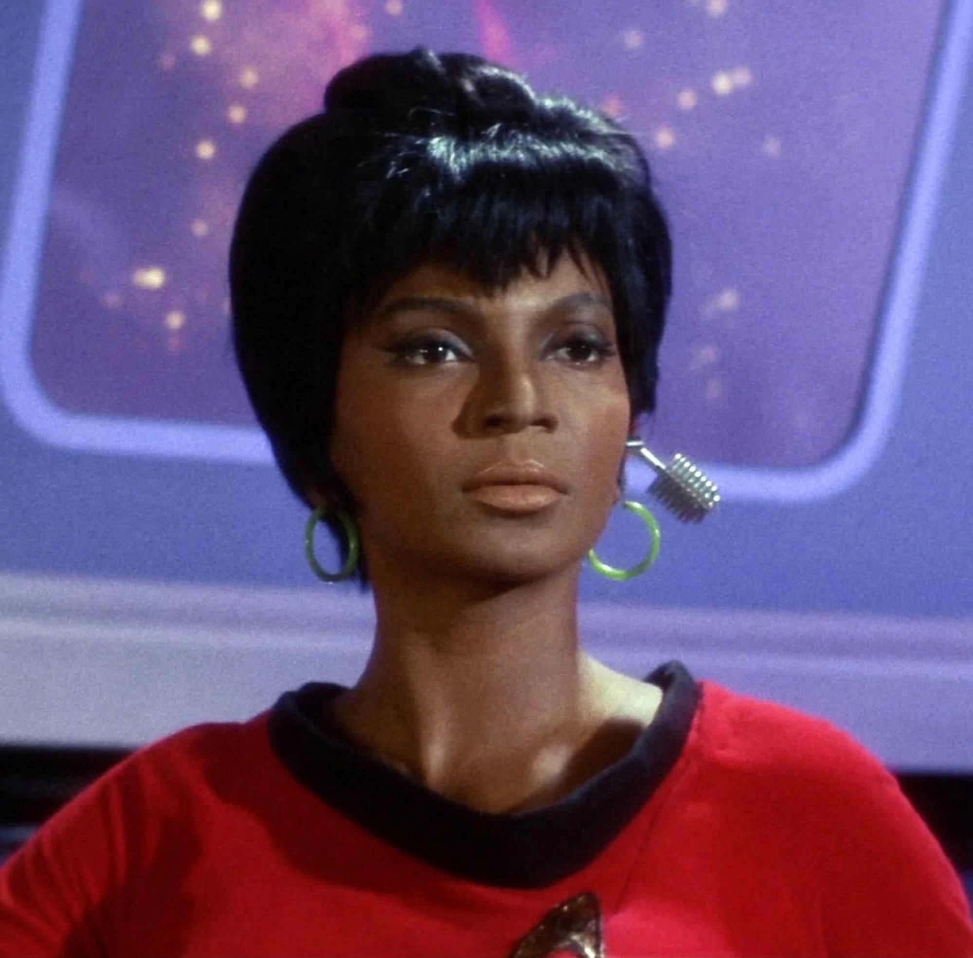 Nichelle as Uhura again