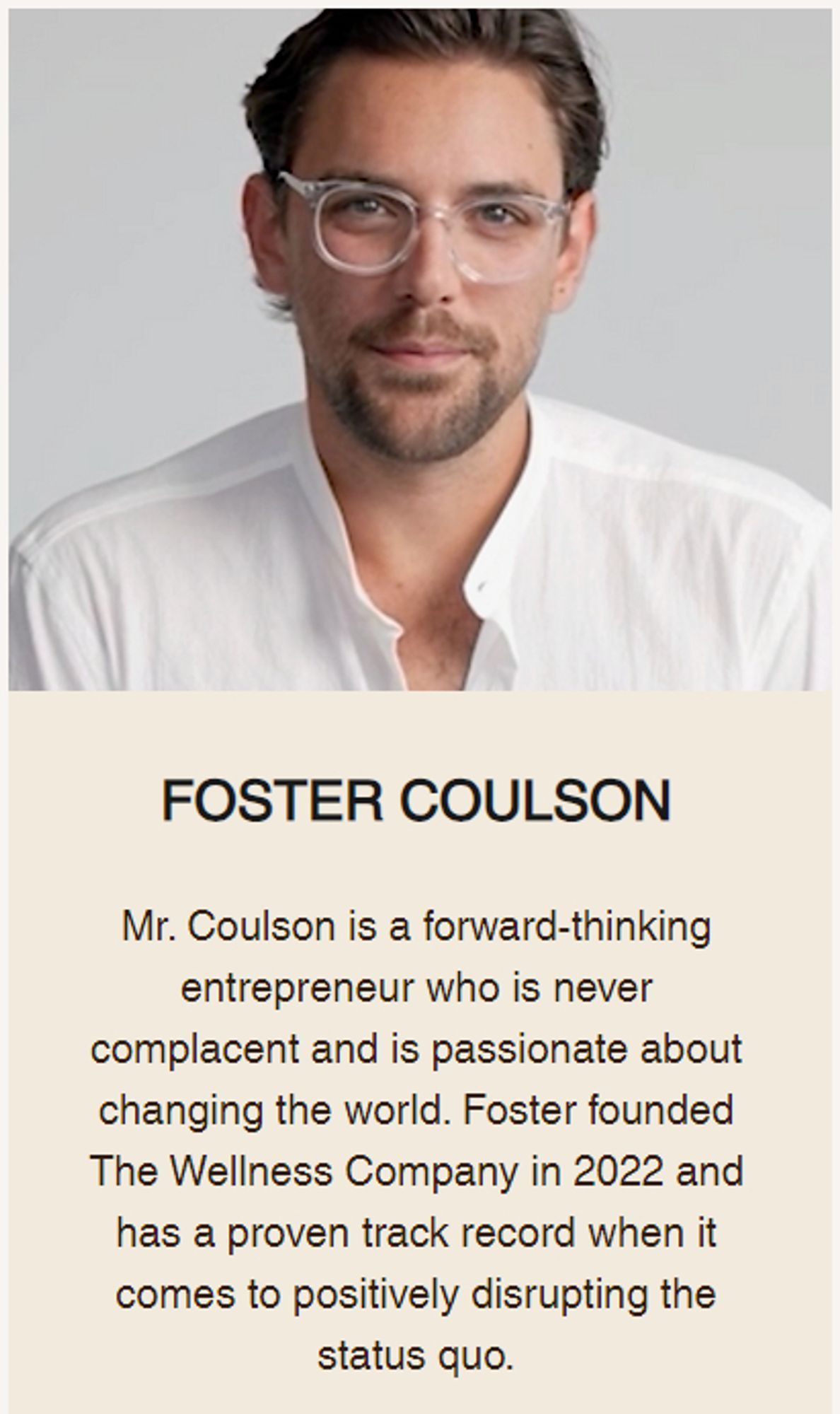 https://www.weunify.ca/2024

Foster Coulson is the Coulson Group which owns the Stardust network of businesses like The Wellness Store, 1775 Coffee and VNN - Vigilant news Network