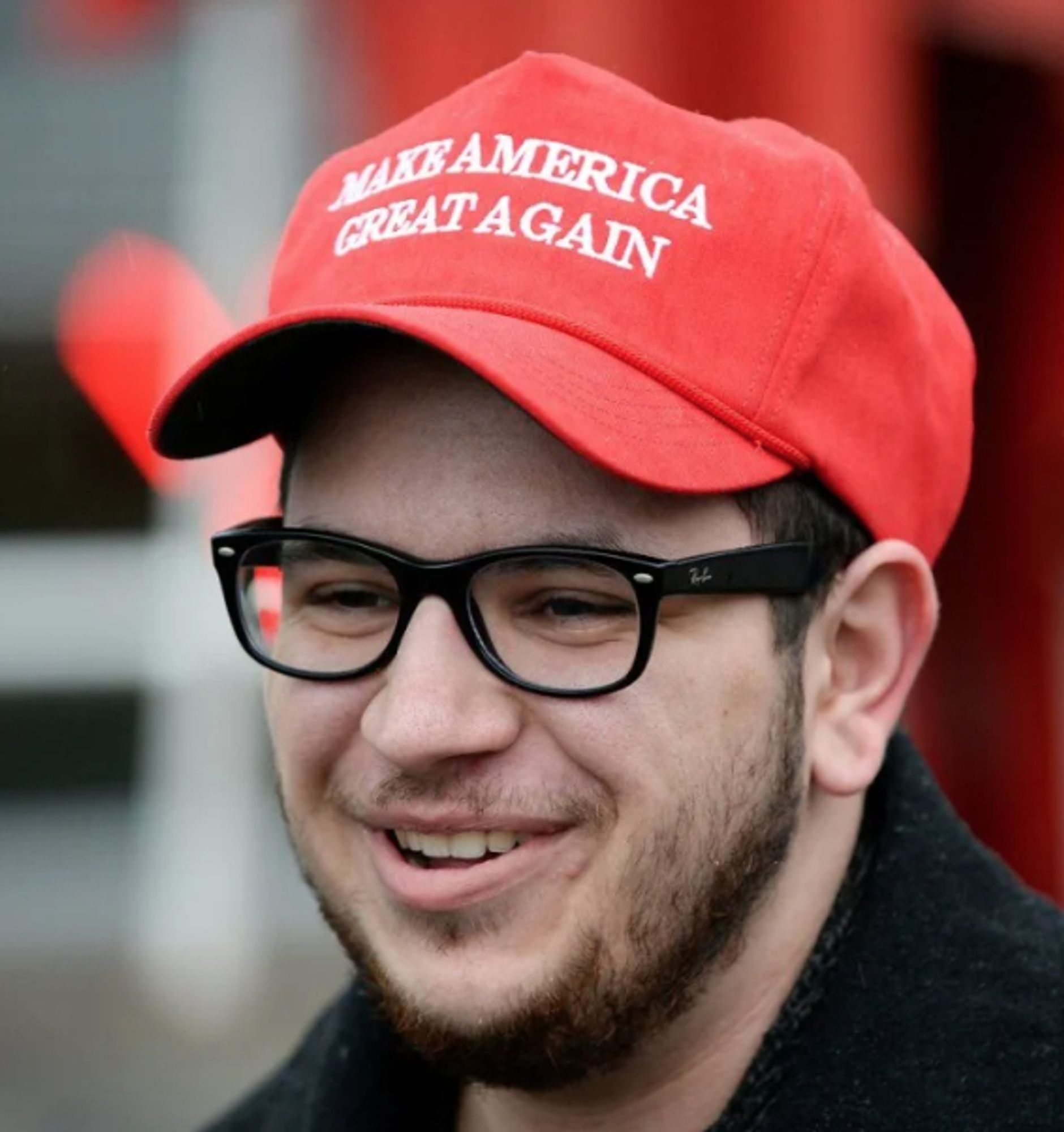 'Make America Great Again' baseball hat.