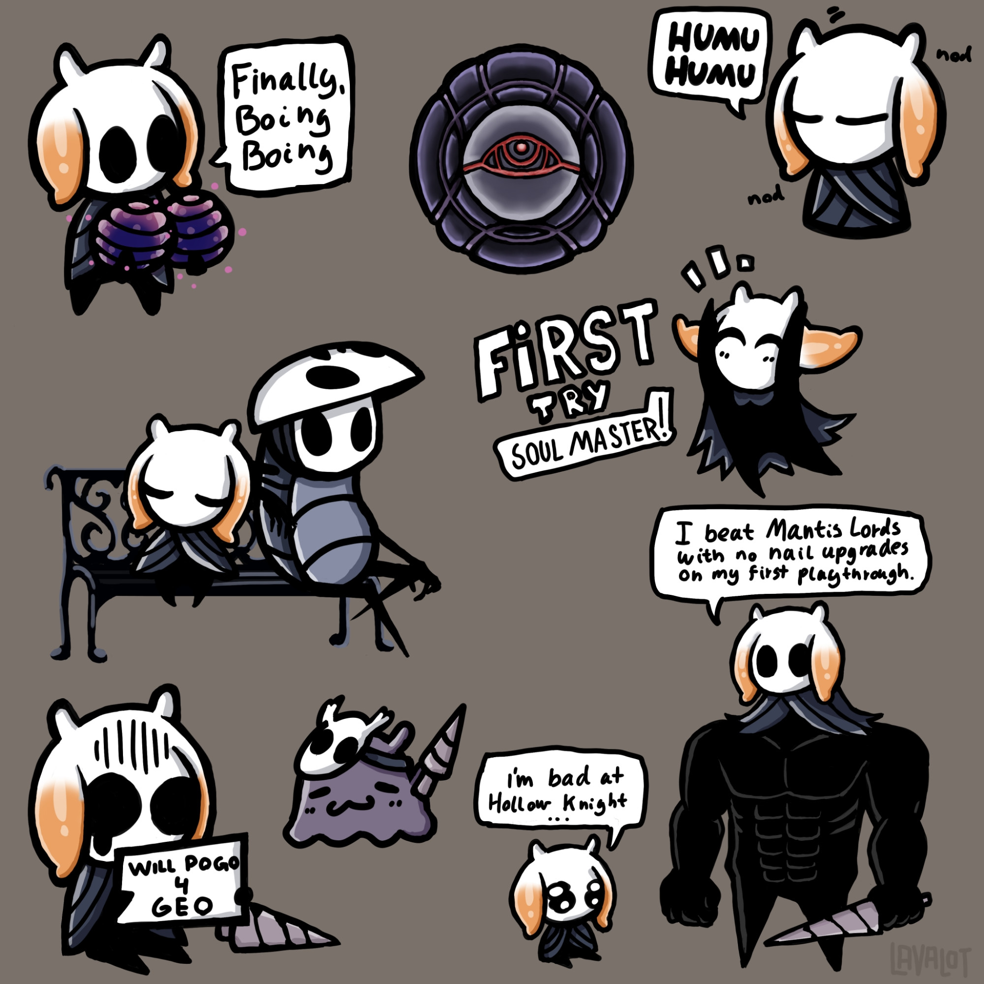 More Ina Hollow Knight Doodles.