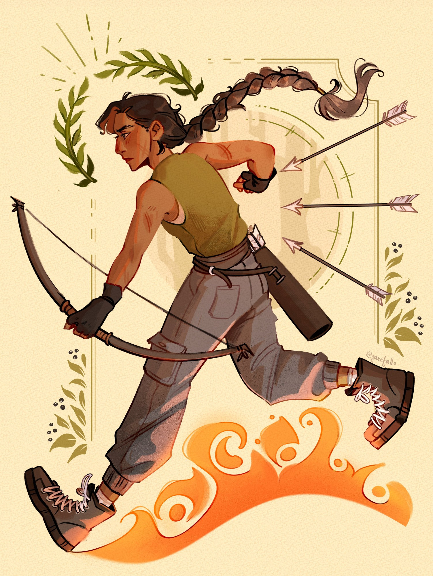 katniss fanart, 