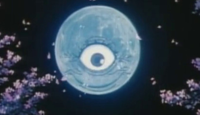 big blue orb with an eye. COINCIDENCE? I THINK NOT