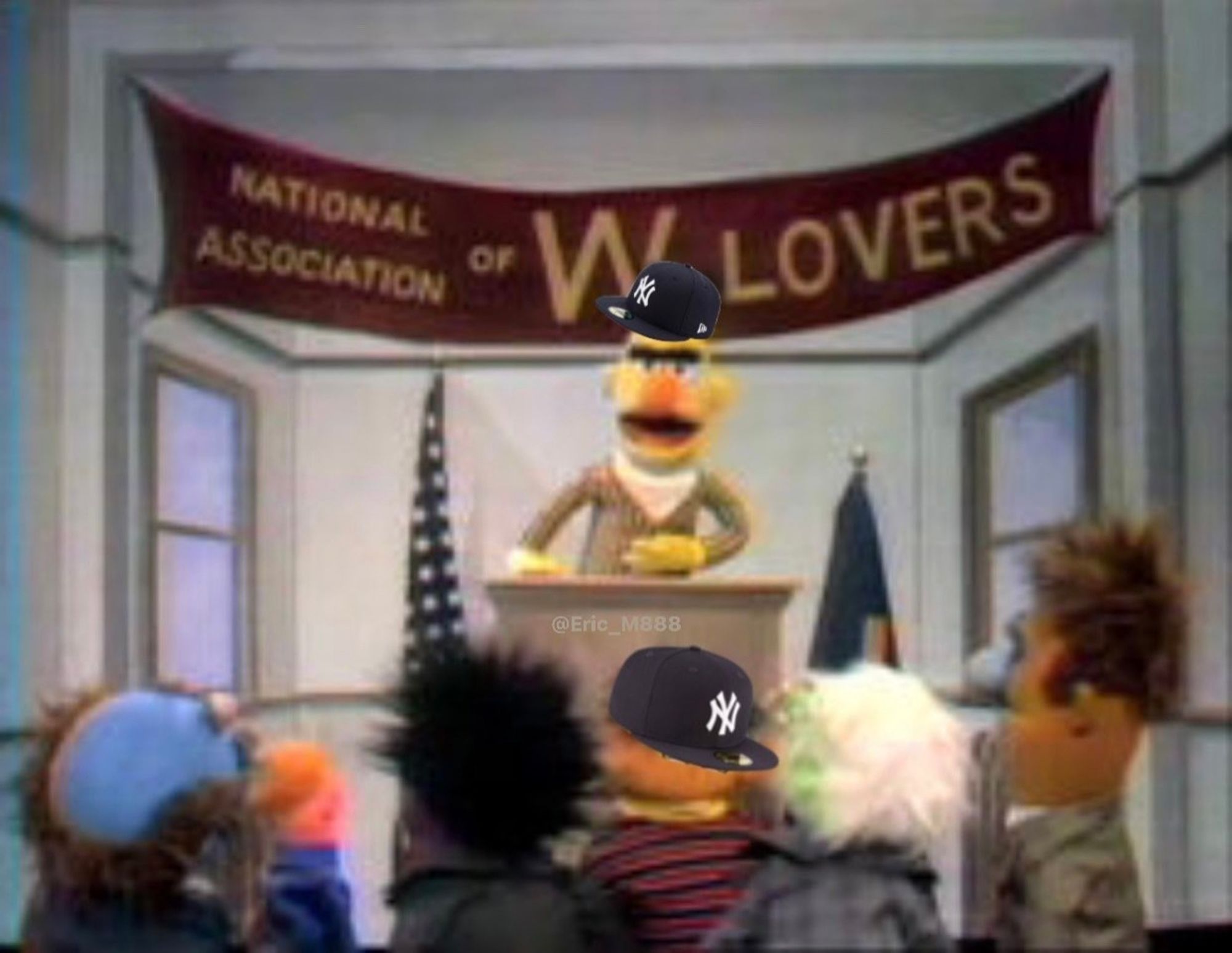 National Association of W Lovers: Yankees Edition.