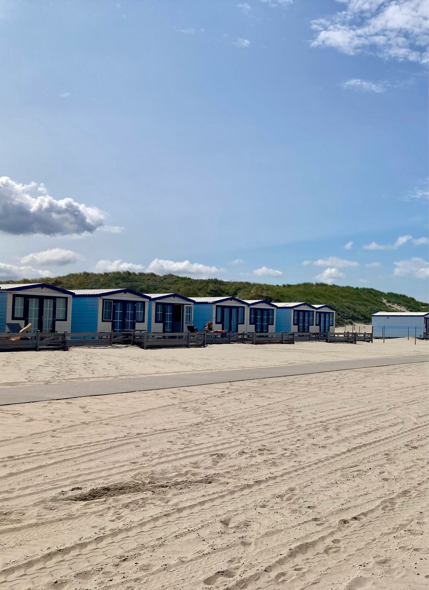 Mini strandhuisjes voor de stadsmensen.