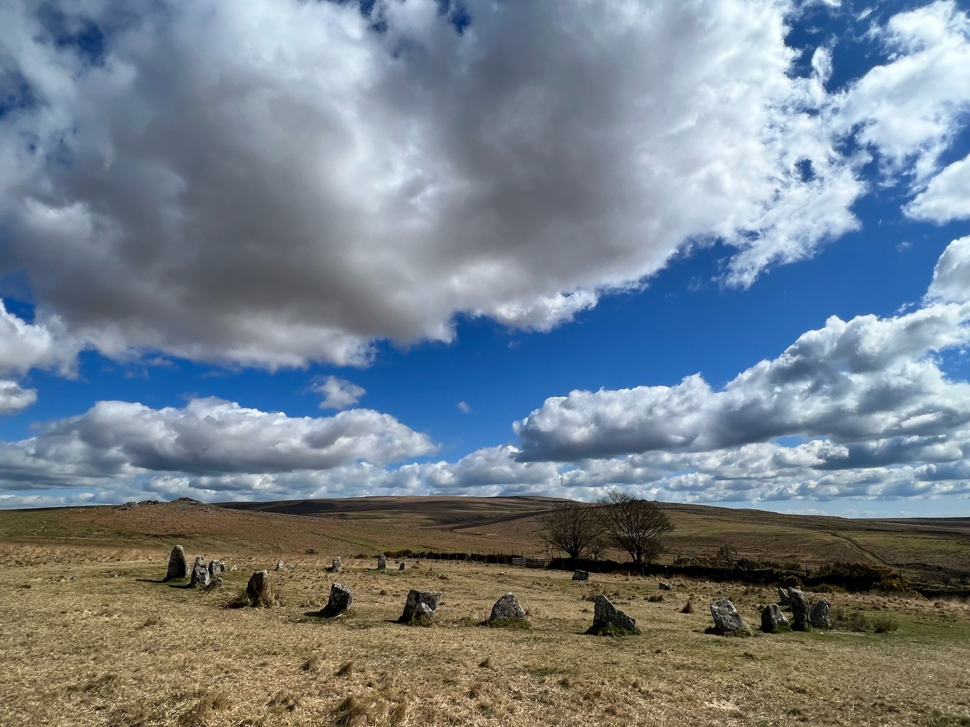 Bronze Age circle on Dartmoor