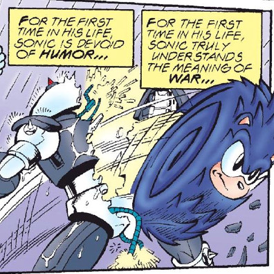 ken penders' writing at its finest. sonic understands the meaning of war.