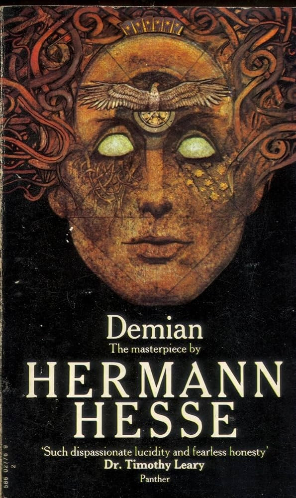 The cover of Demian by Hermann Hesse